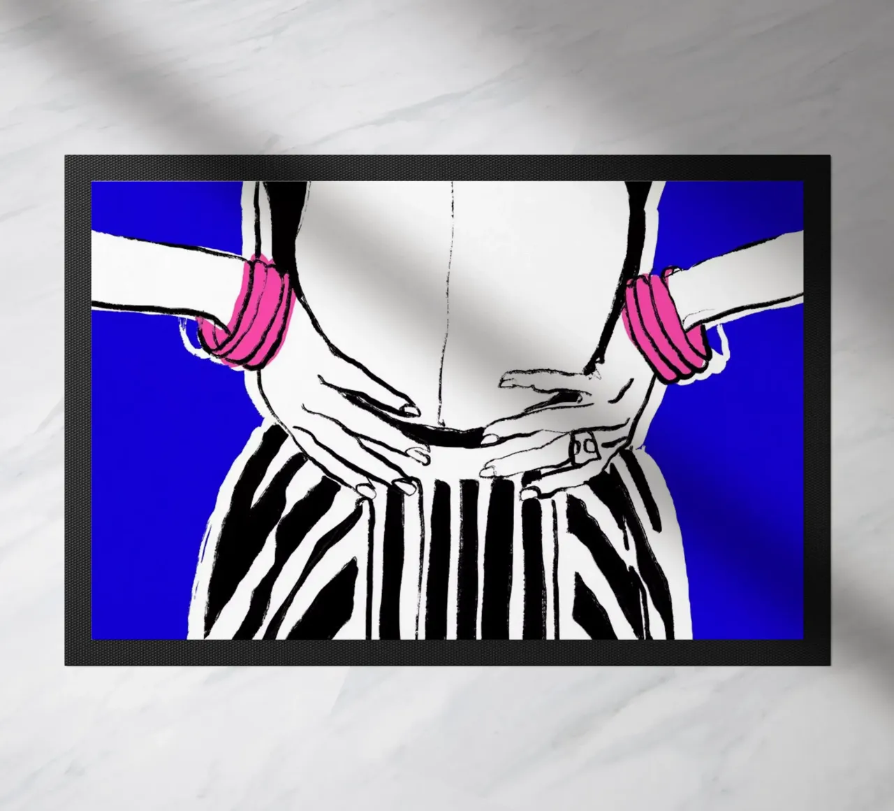 Free Back deurmat van treechild