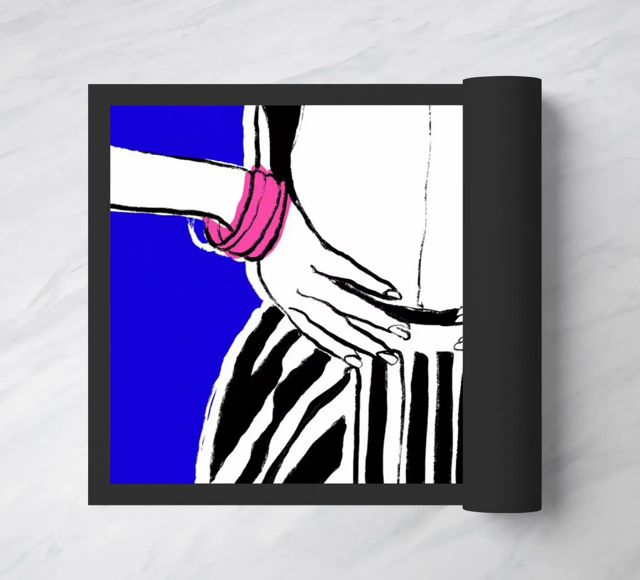 Free Back deurmat van treechild