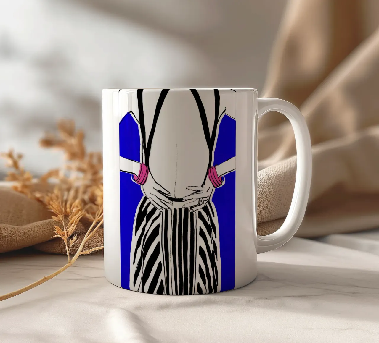 Free Back tazza in ceramica da treechild