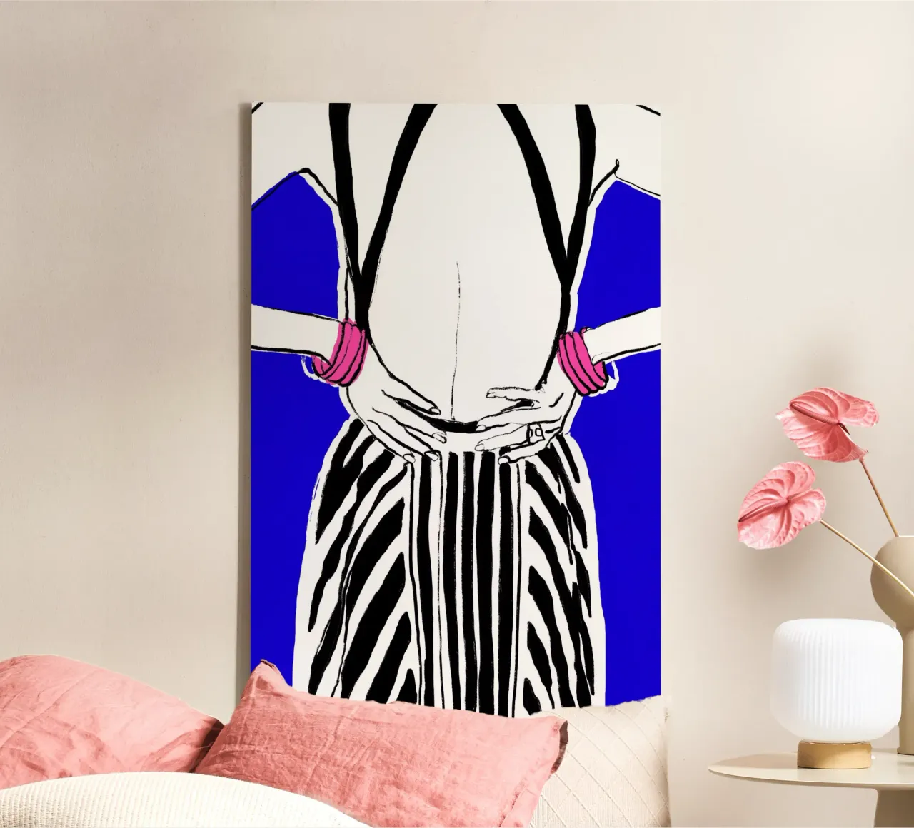 Free Back canvas met Baklijst van treechild