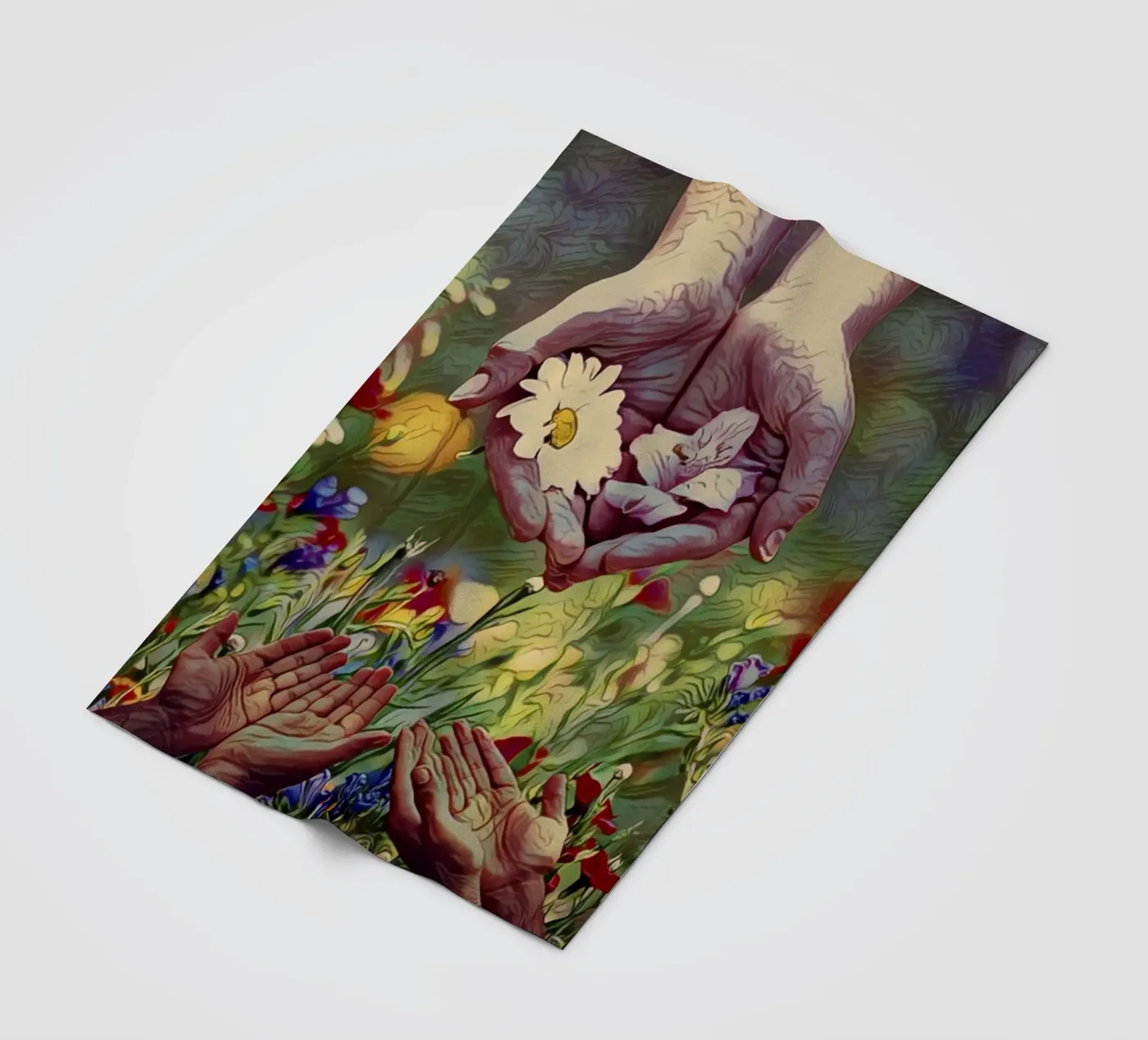 Generosity Fleecedecke von The Crows Perspective