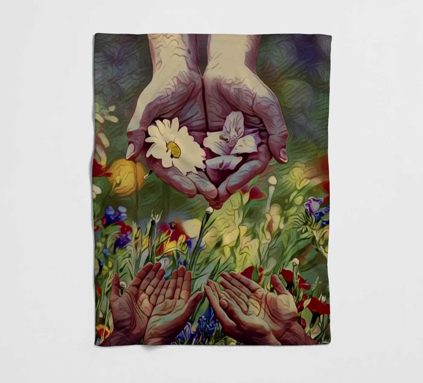 Generosity Fleecedecke von The Crows Perspective