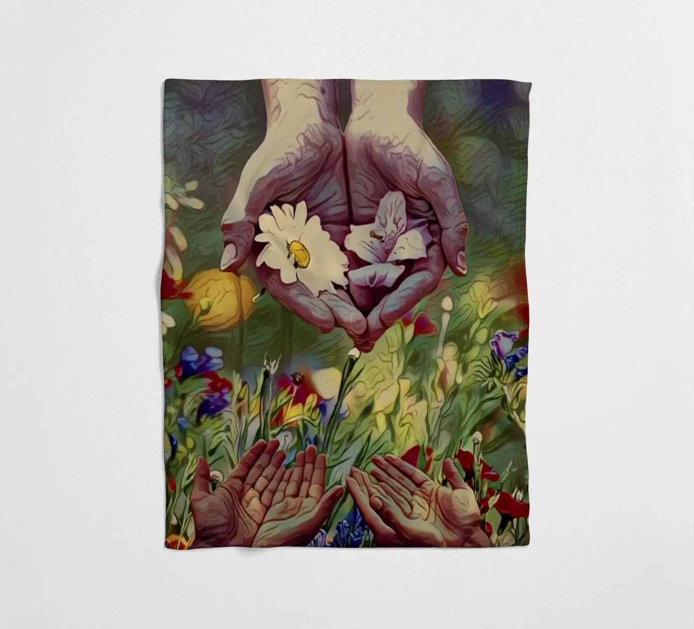 Generosity Fleecedecke von The Crows Perspective