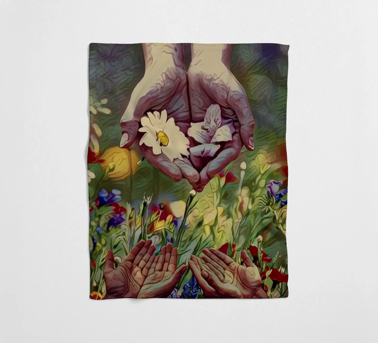 Generosity fleecedeken van The Crows Perspective