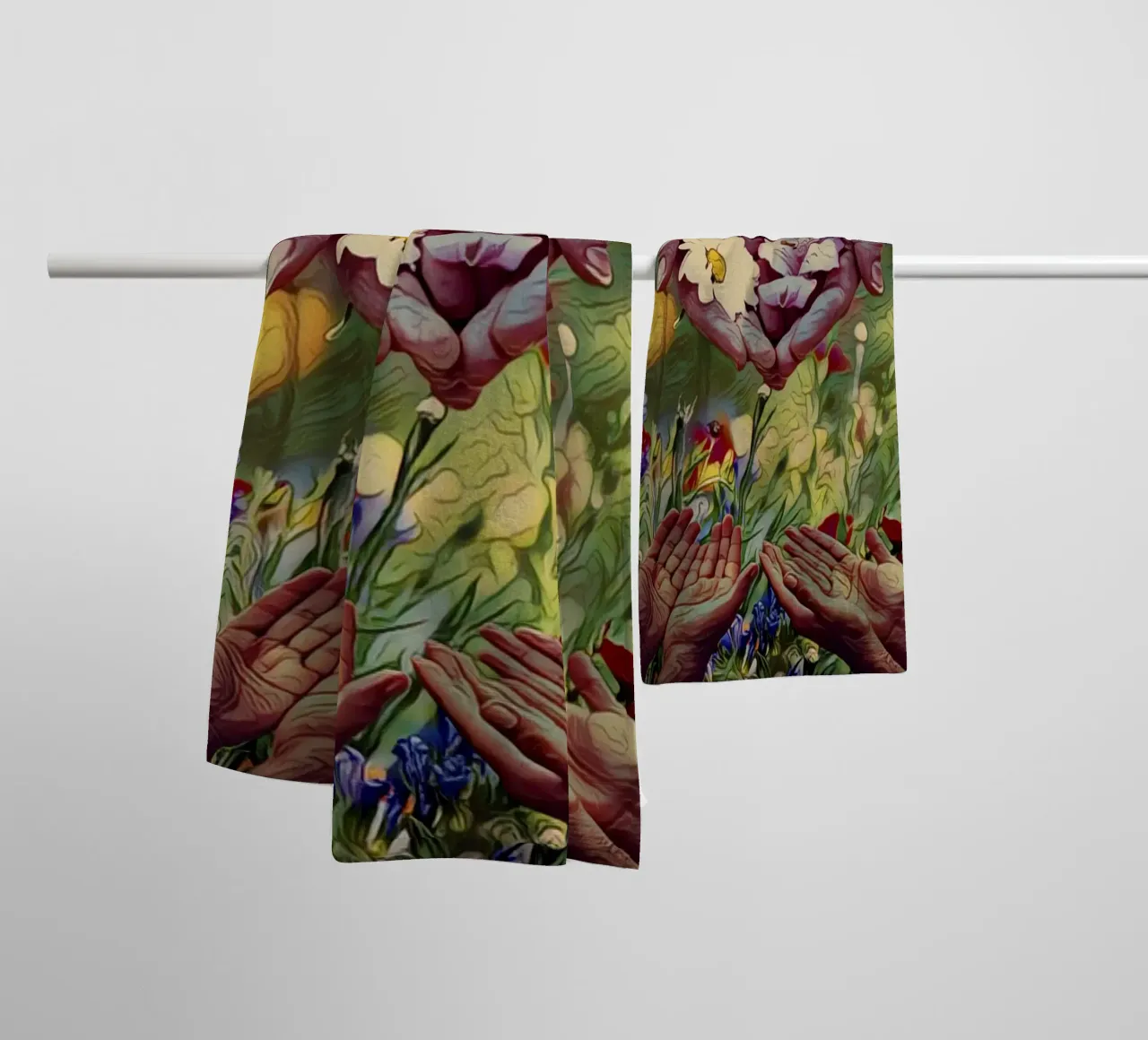 Generosity towel by The Crows Perspective