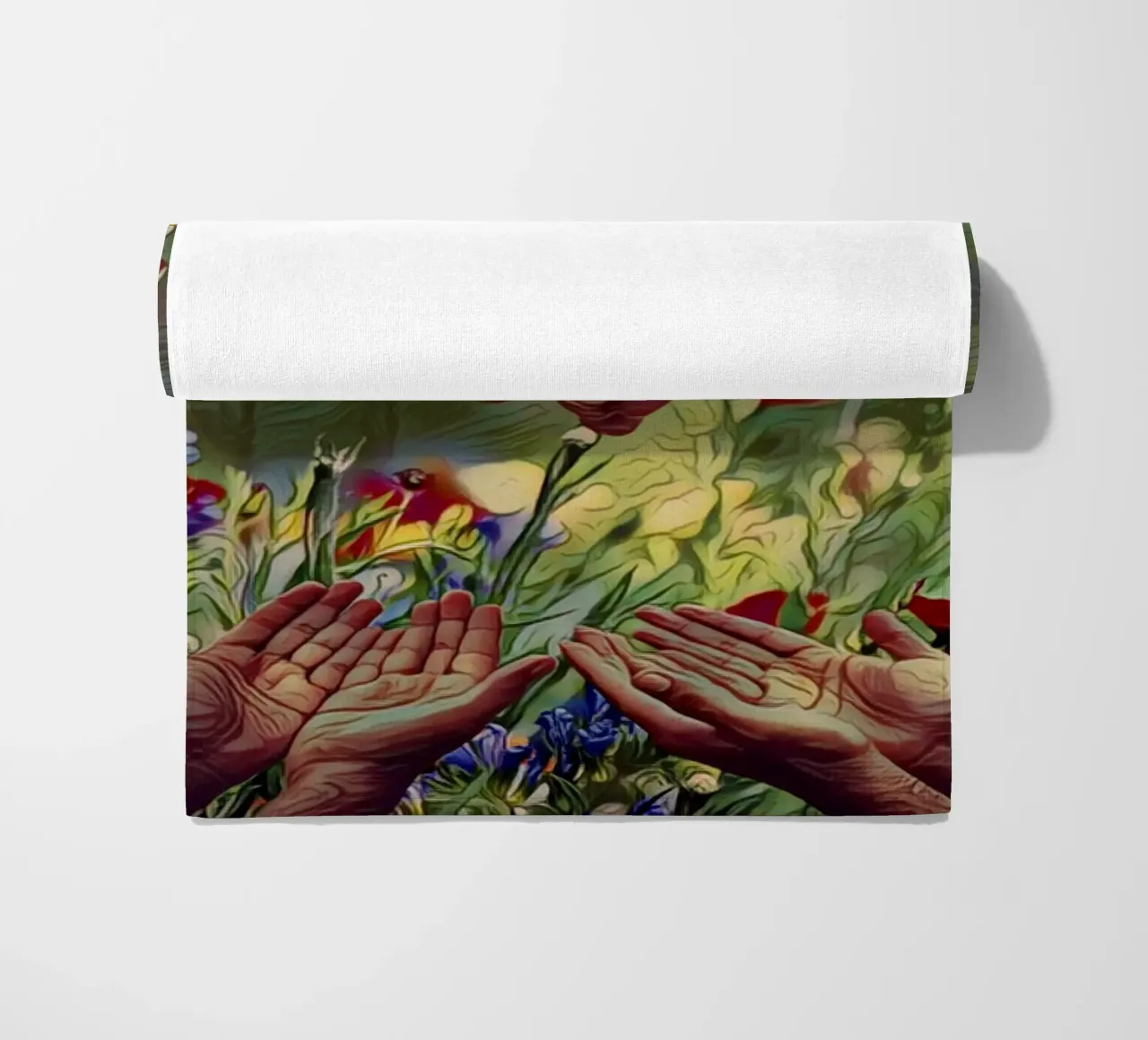 Großzügigkeit Strandtuch von The Crows Perspective