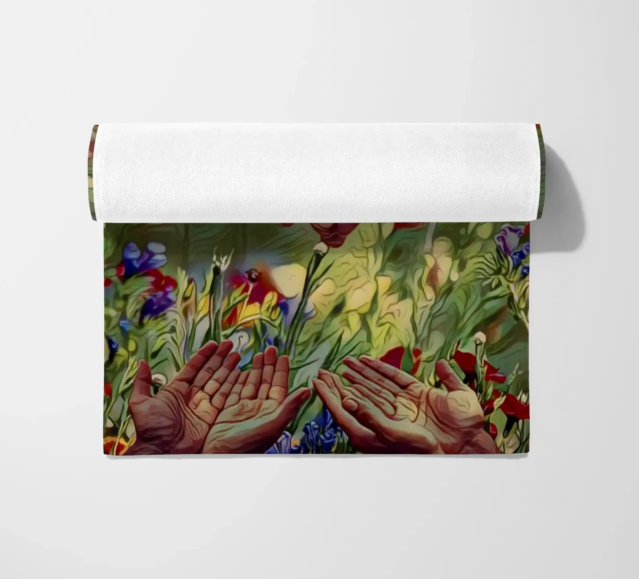 Großzügigkeit Strandtuch von The Crows Perspective