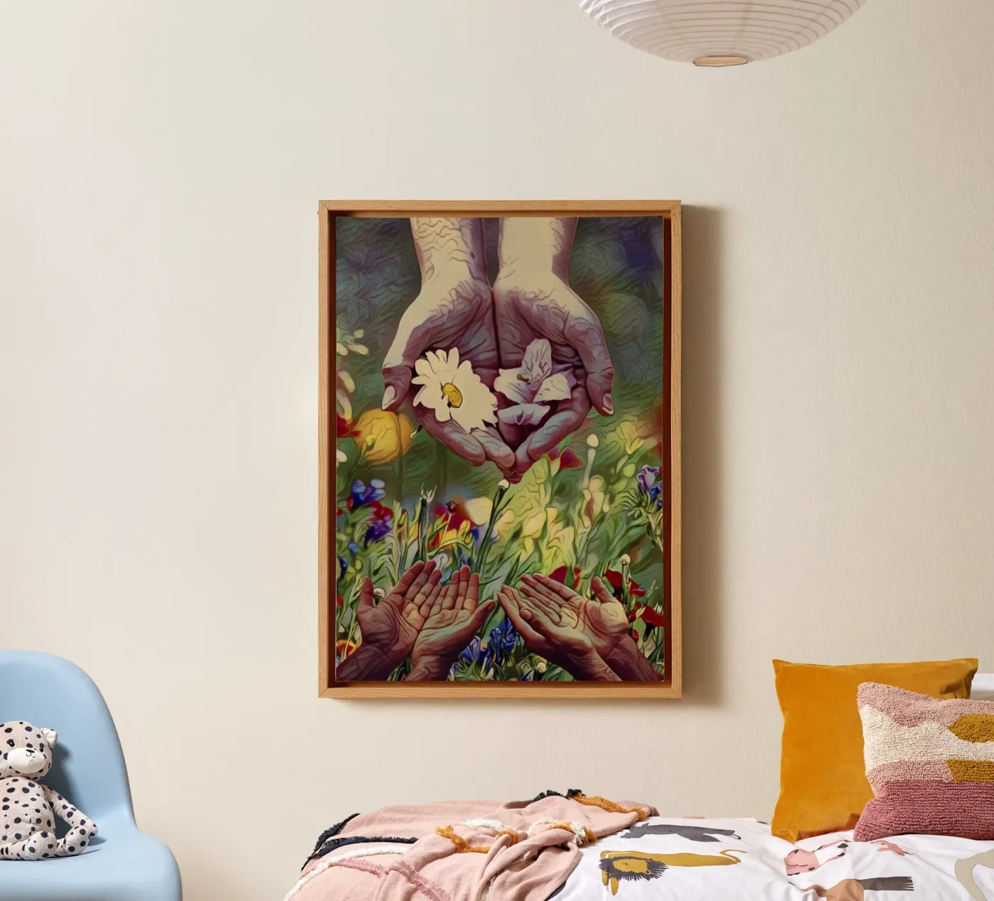 Generosity canvas by The Crows Perspective