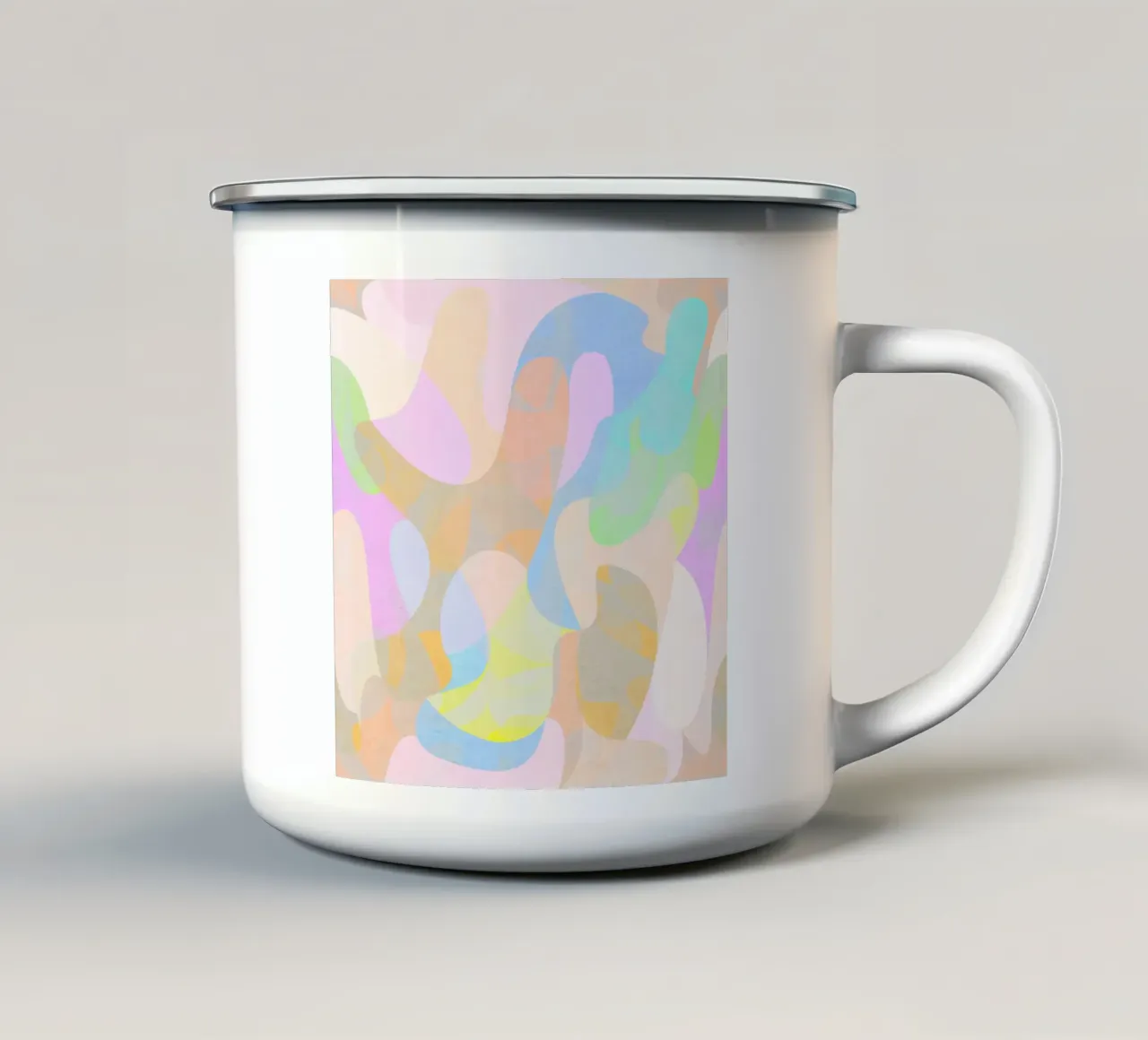 In questo momento tazza in smalto da lovely lines