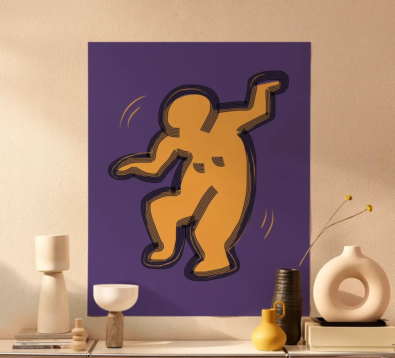 Popping groovy poster da Little Dean