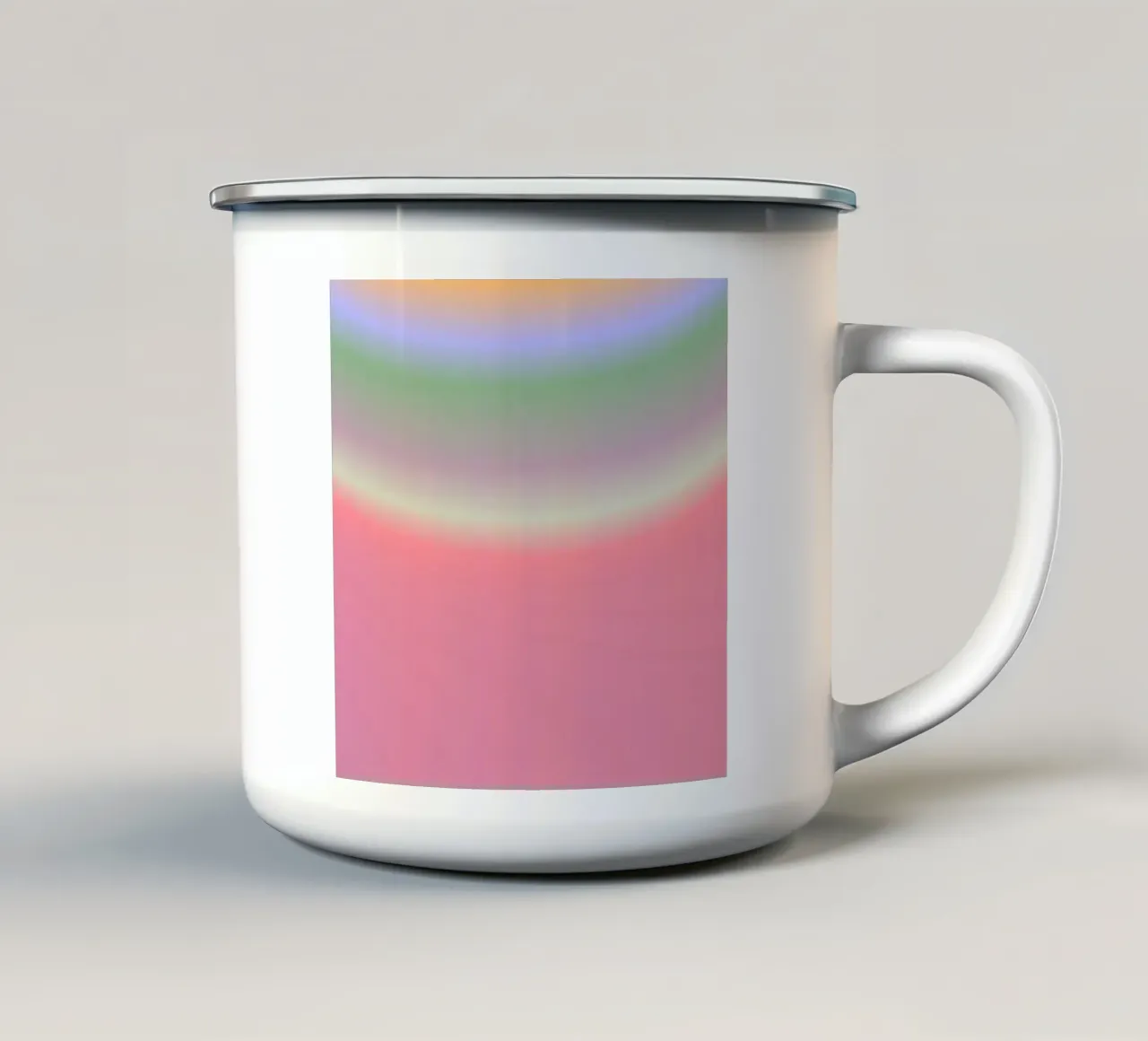 FROM NOTHING TO EVERYTHING tazza in smalto da ÂME LIBRE STUDIO