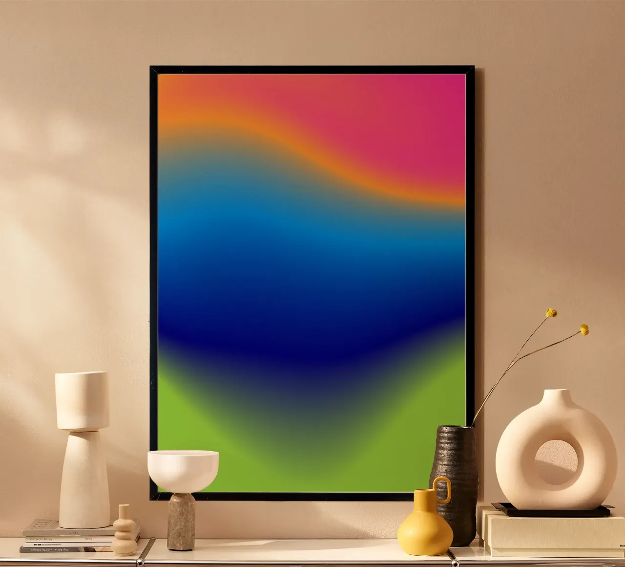 ECSTATIC MOTIONS RUNNING THROUGH MY VEINS ✨ poster con marco de plástico de ÂME LIBRE STUDIO