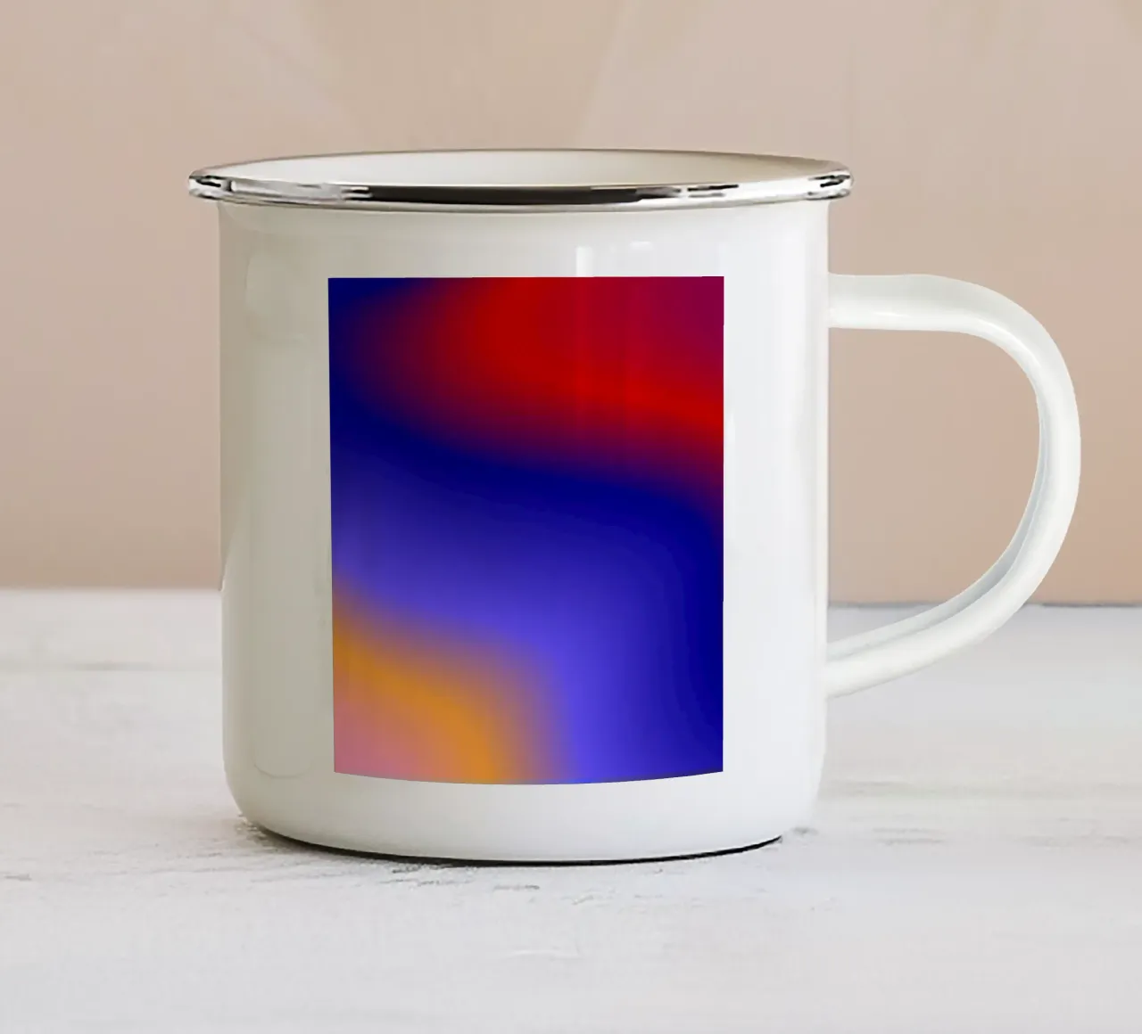 HIGH ON MY OWN SUPPLY 🛫 tazza in smalto da ÂME LIBRE STUDIO