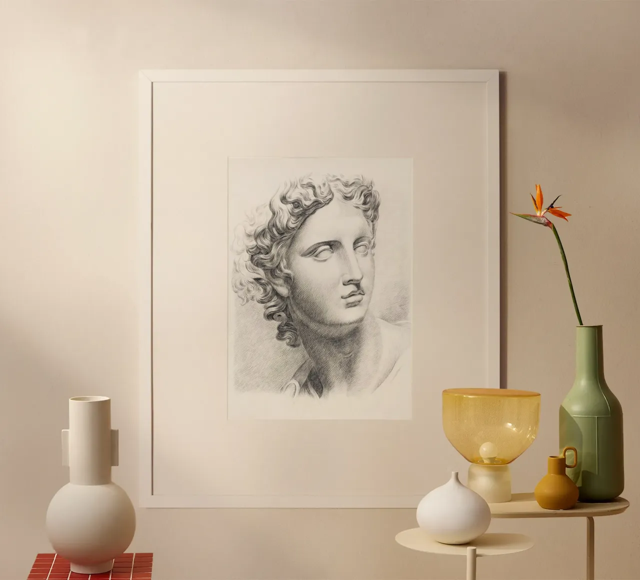 Academiestudie poster con telaio in plastica da vintageshop