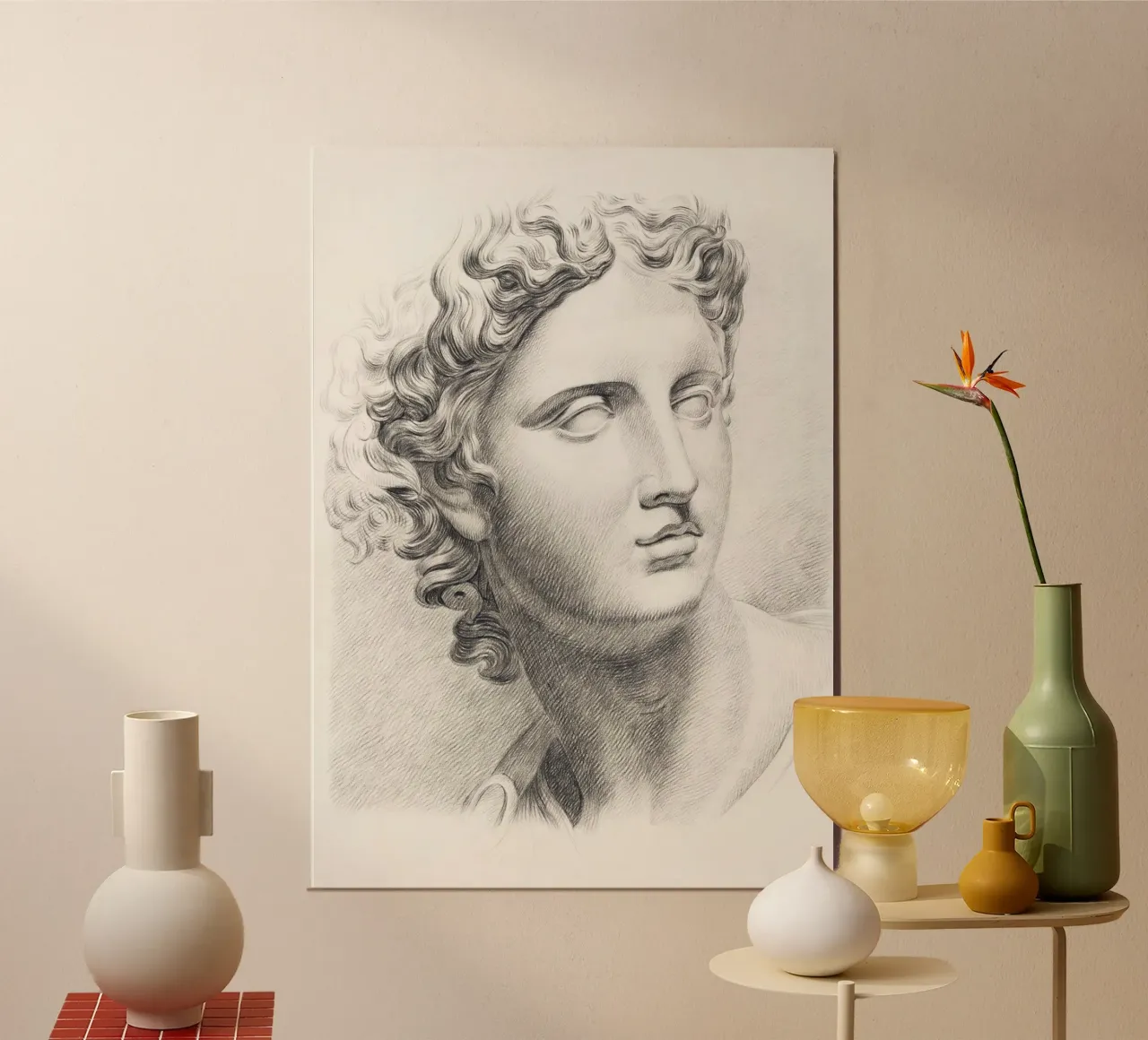 Academiestudie poster con telaio in plastica da vintageshop