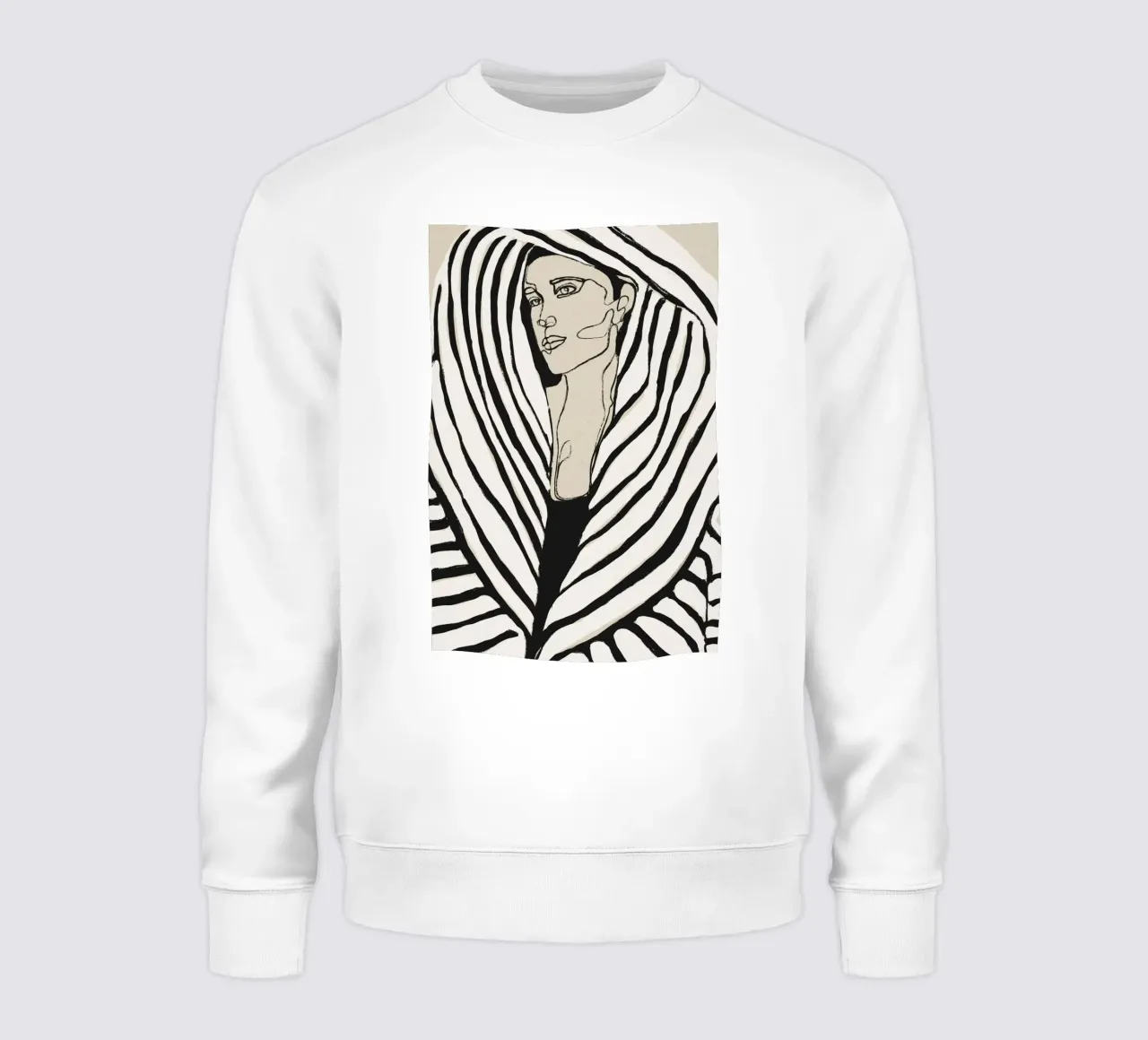 Striped Coat felpa da treechild