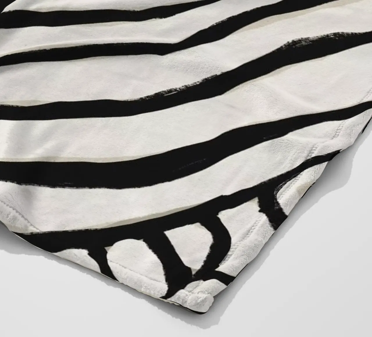 Striped Coat coperta in pile da treechild