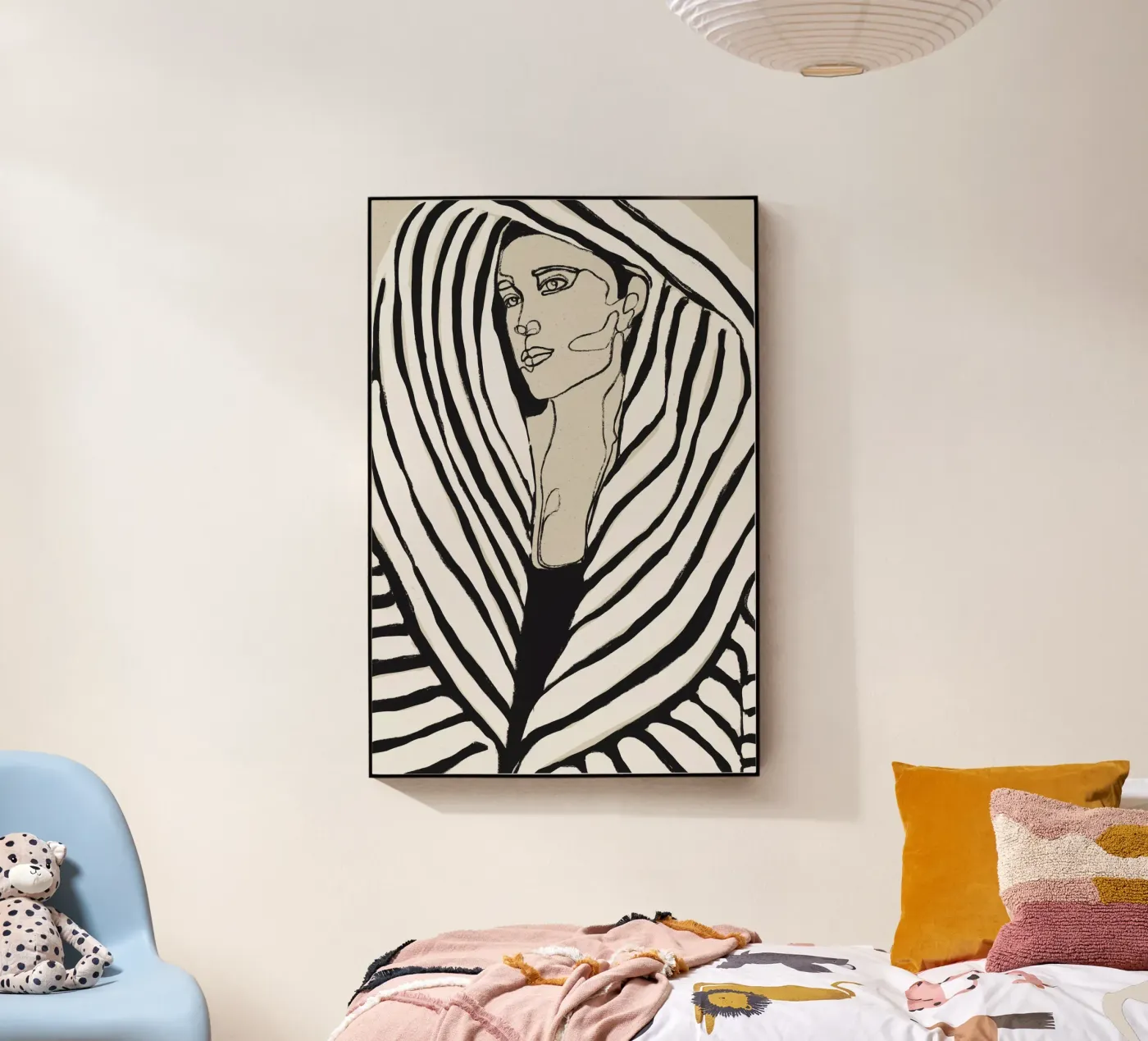 Striped Coat plexiglass da treechild