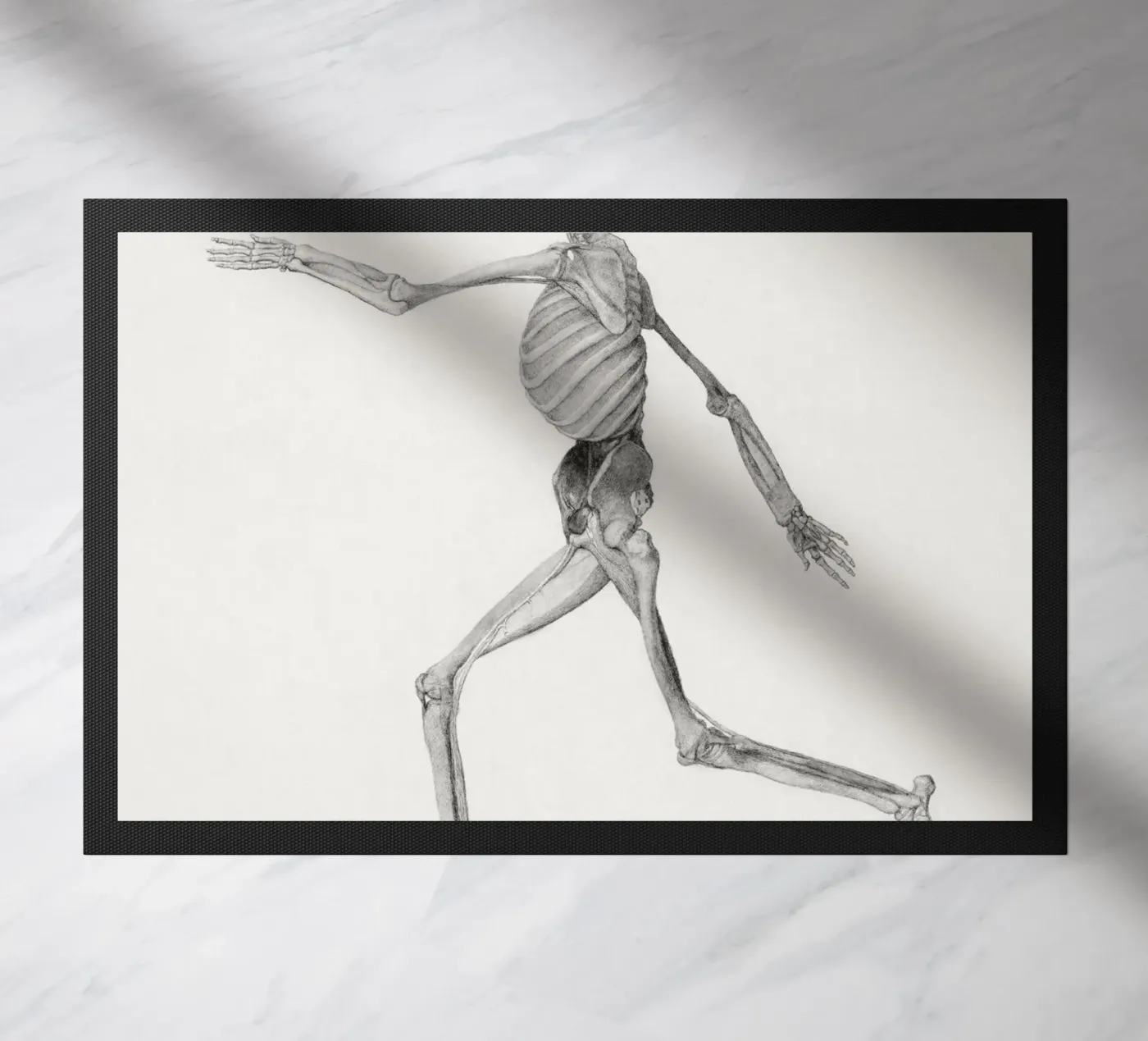 Human Skeleton paillasson de vintageshop