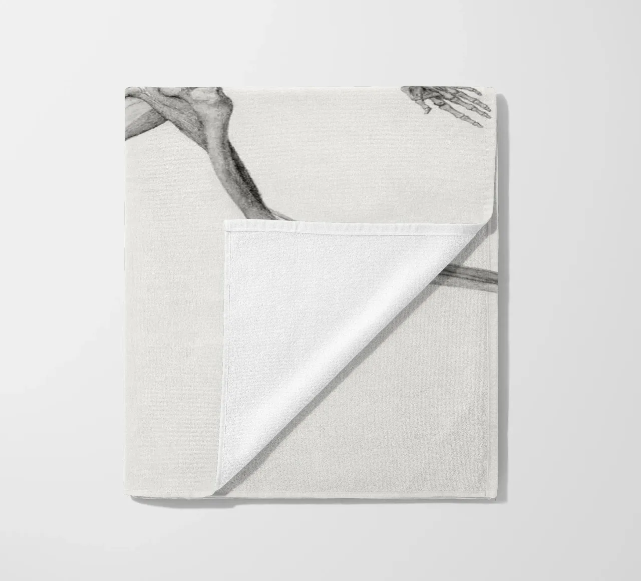 Human Skeleton telo mare da vintageshop