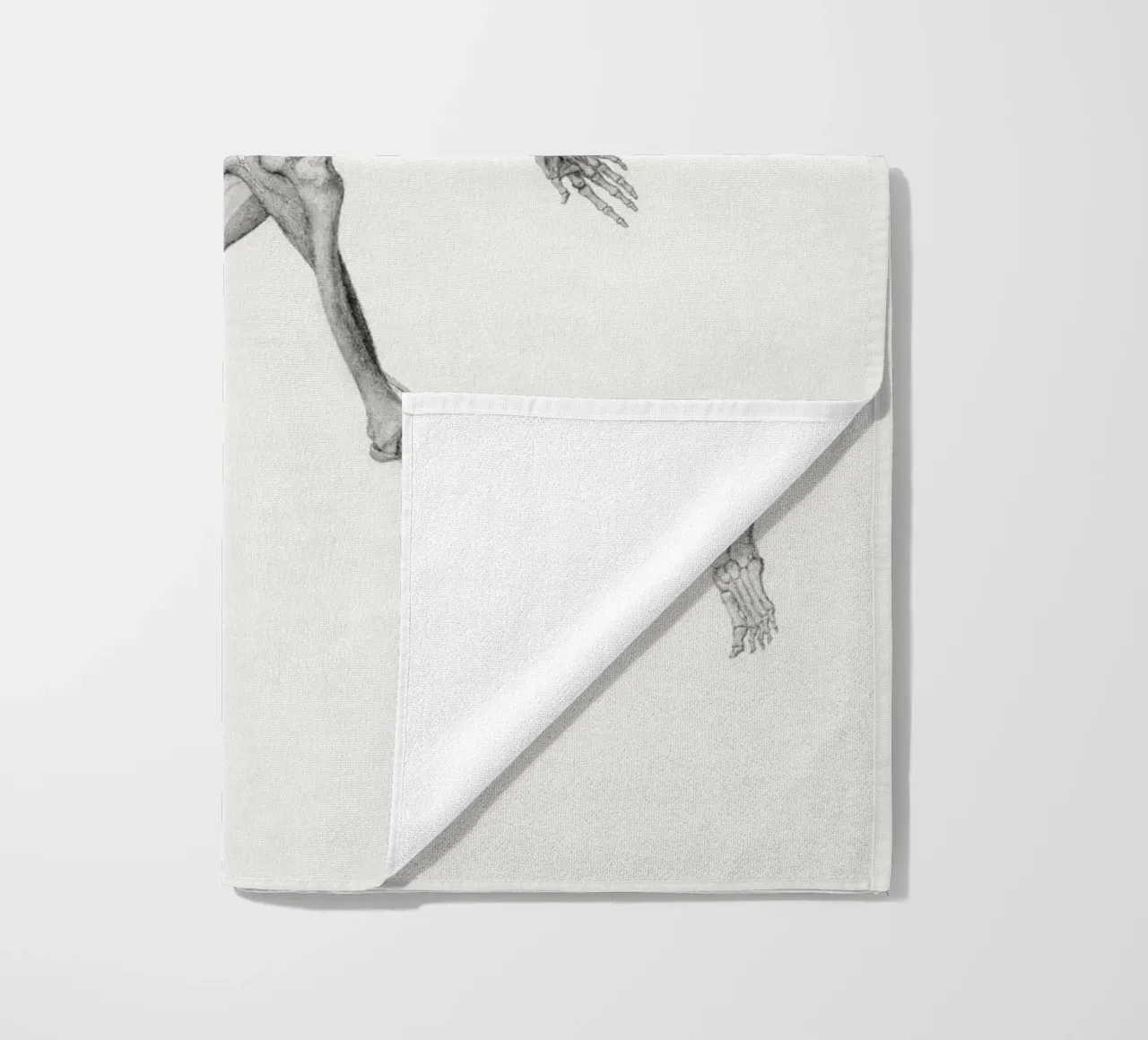 Human Skeleton telo mare da vintageshop