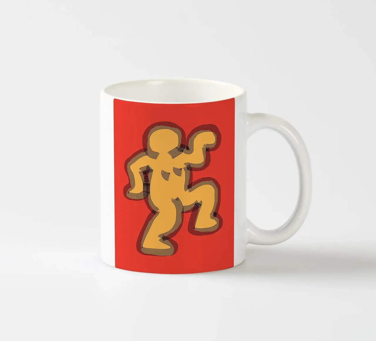 Groovy popping 02 tazza in ceramica da Little Dean