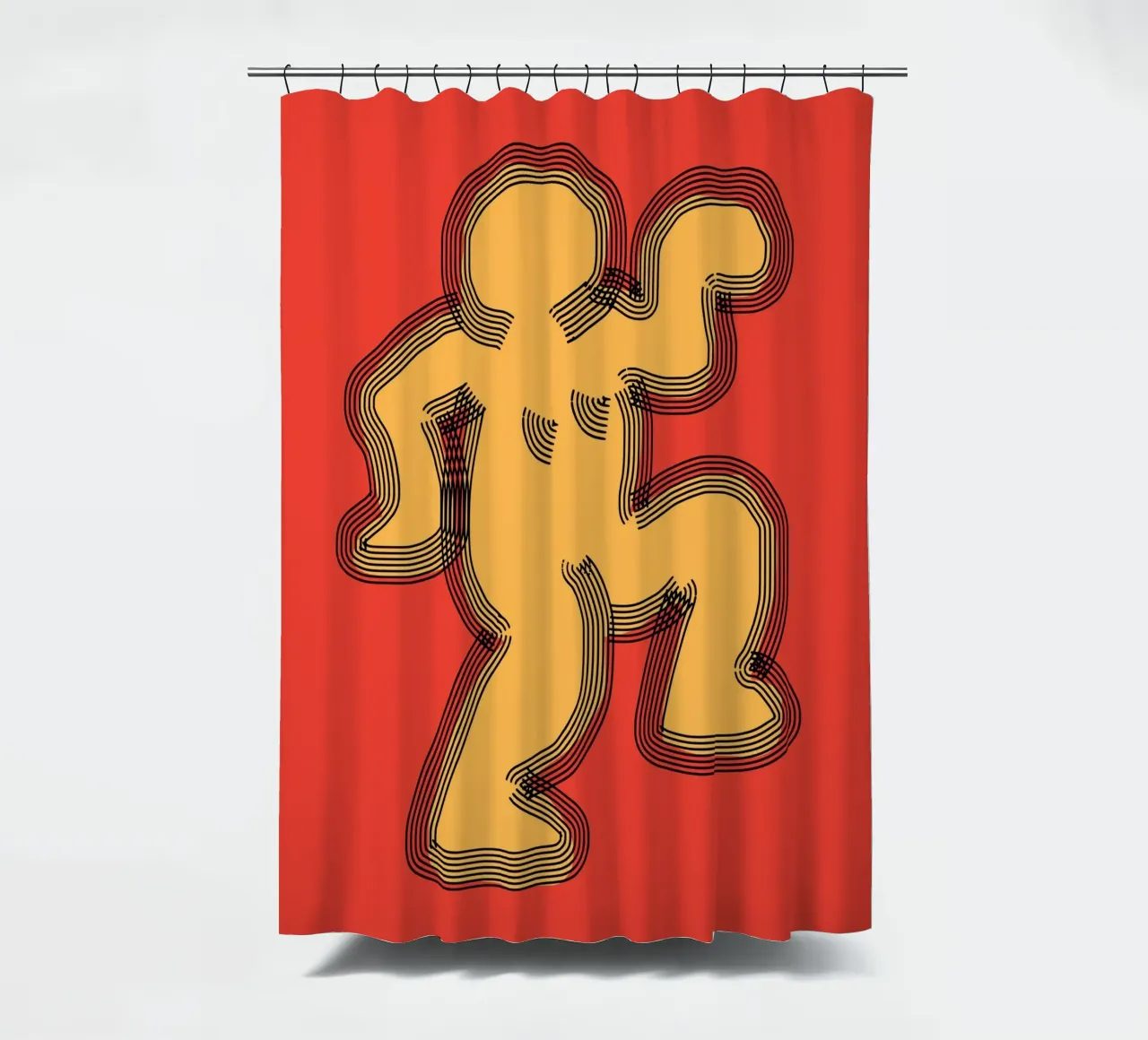 Groovy popping 02 tenda da doccia da Little Dean