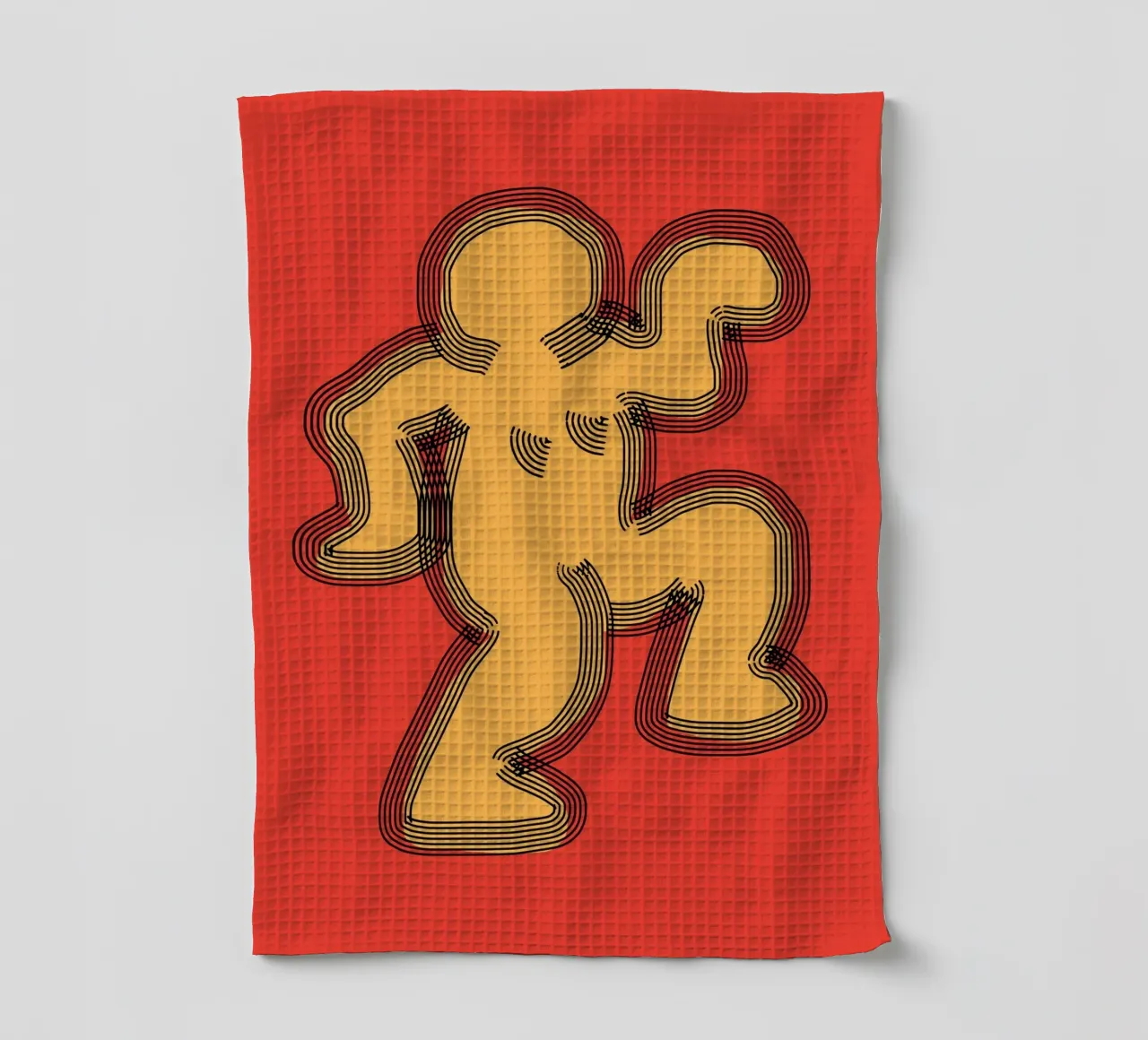 Groovy popping 02 canovaccio da cucina da Little Dean