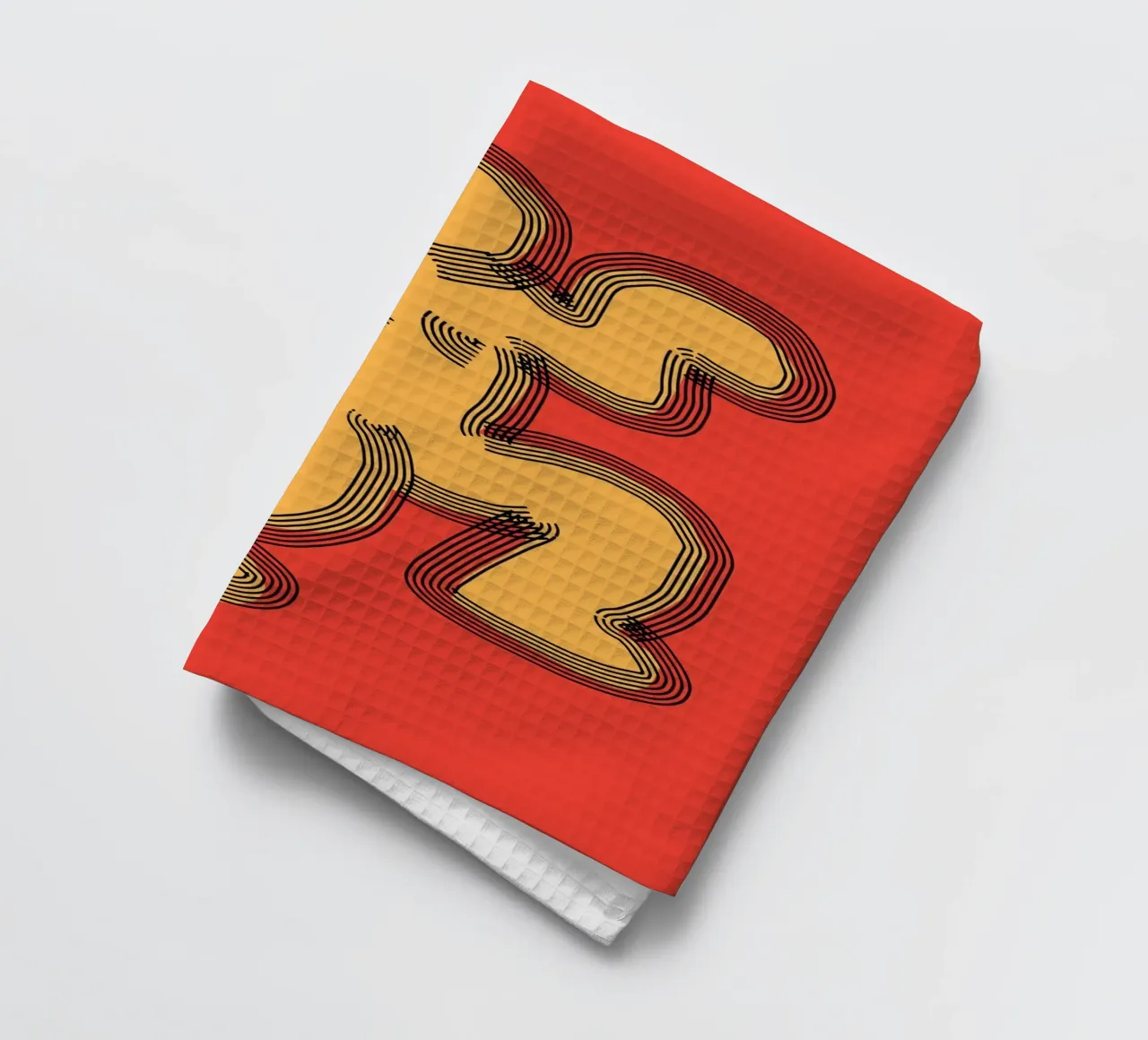 Groovy popping 02 canovaccio da cucina da Little Dean