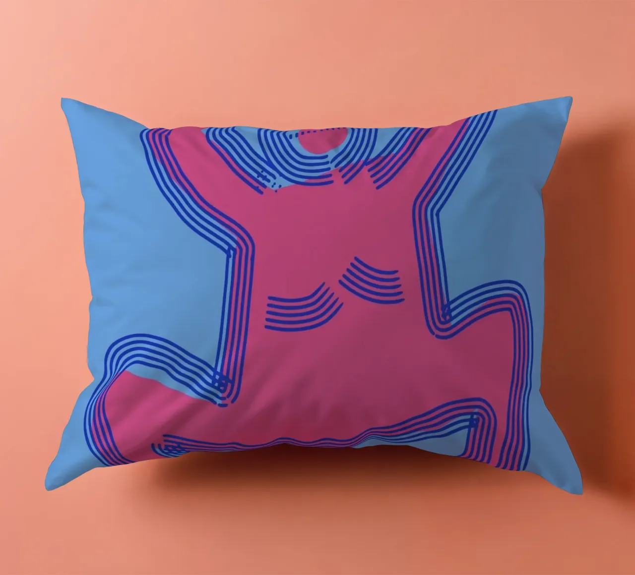 Popping groovy 04 cuscino da Little Dean