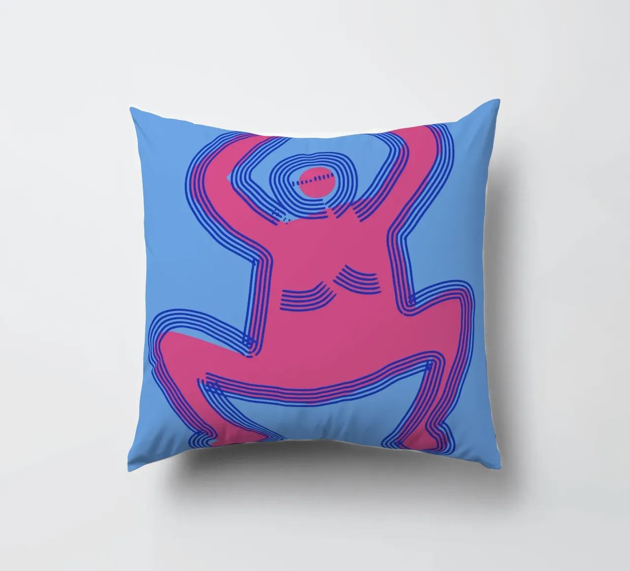 Popping groovy 04 cuscino da Little Dean