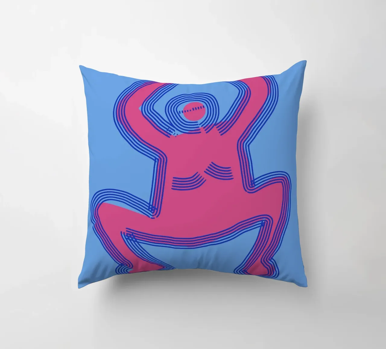 Popping groovy 04 cuscino da Little Dean