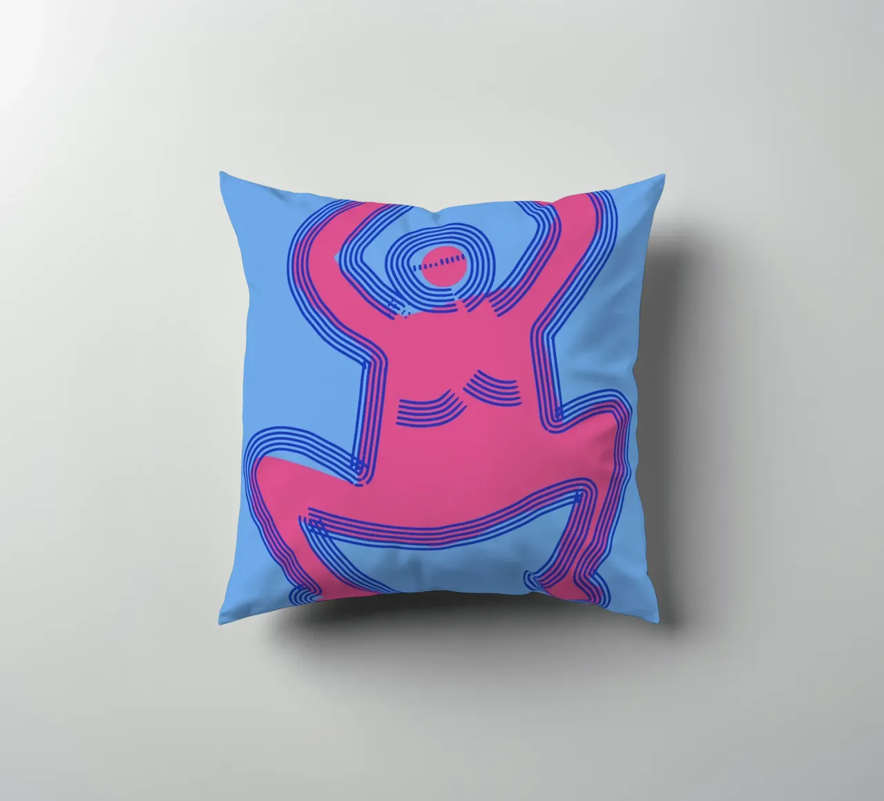 Popping groovy 04 cuscino da Little Dean