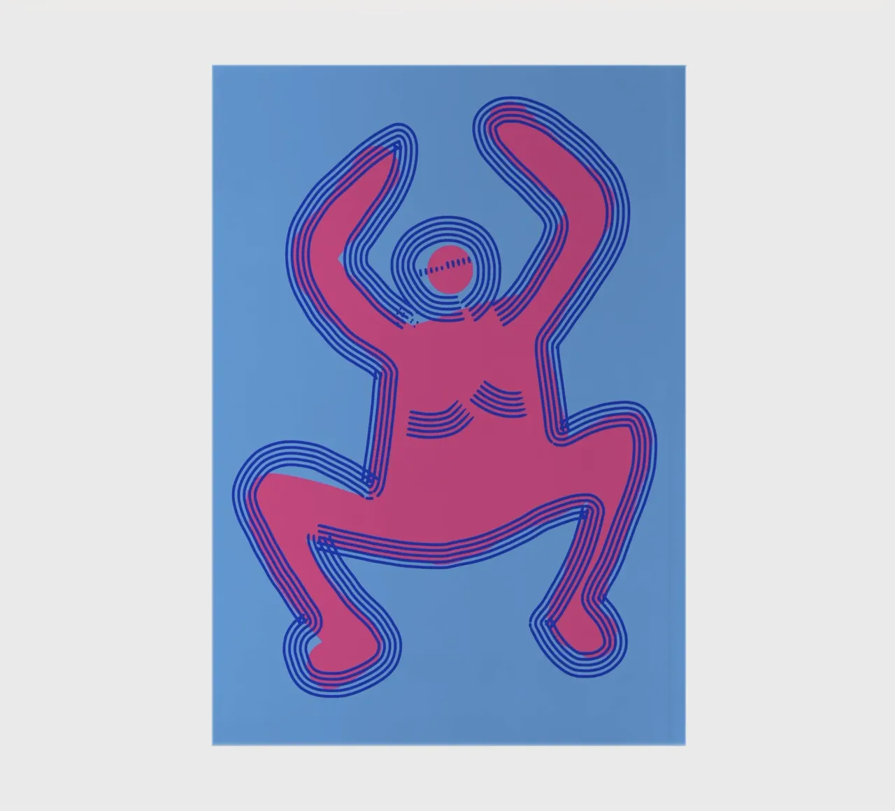 Groovy popping 04 notebook by Little Dean