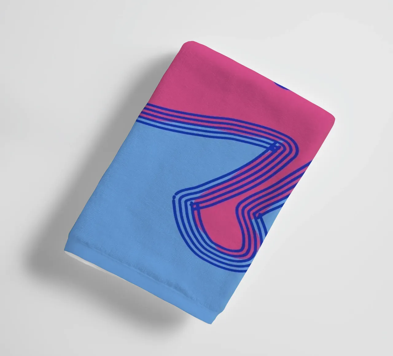 Groovy popping 04 towel by Little Dean