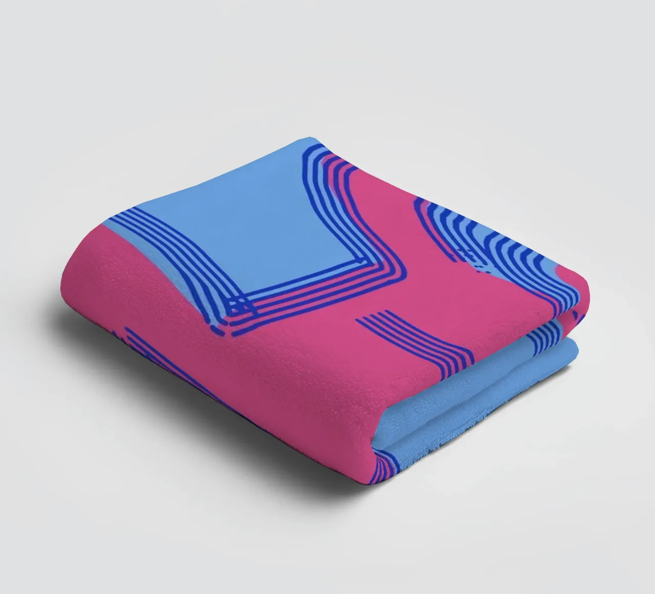 Groovy popping 04 towel by Little Dean