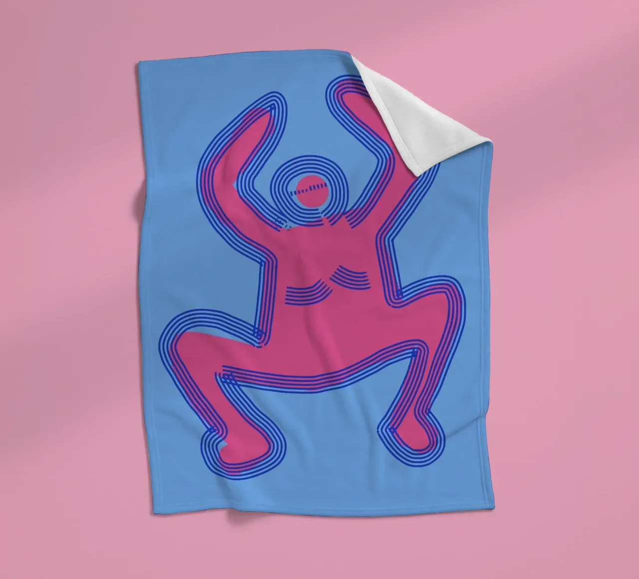 Popping groovy 04 coperta in pile da Little Dean