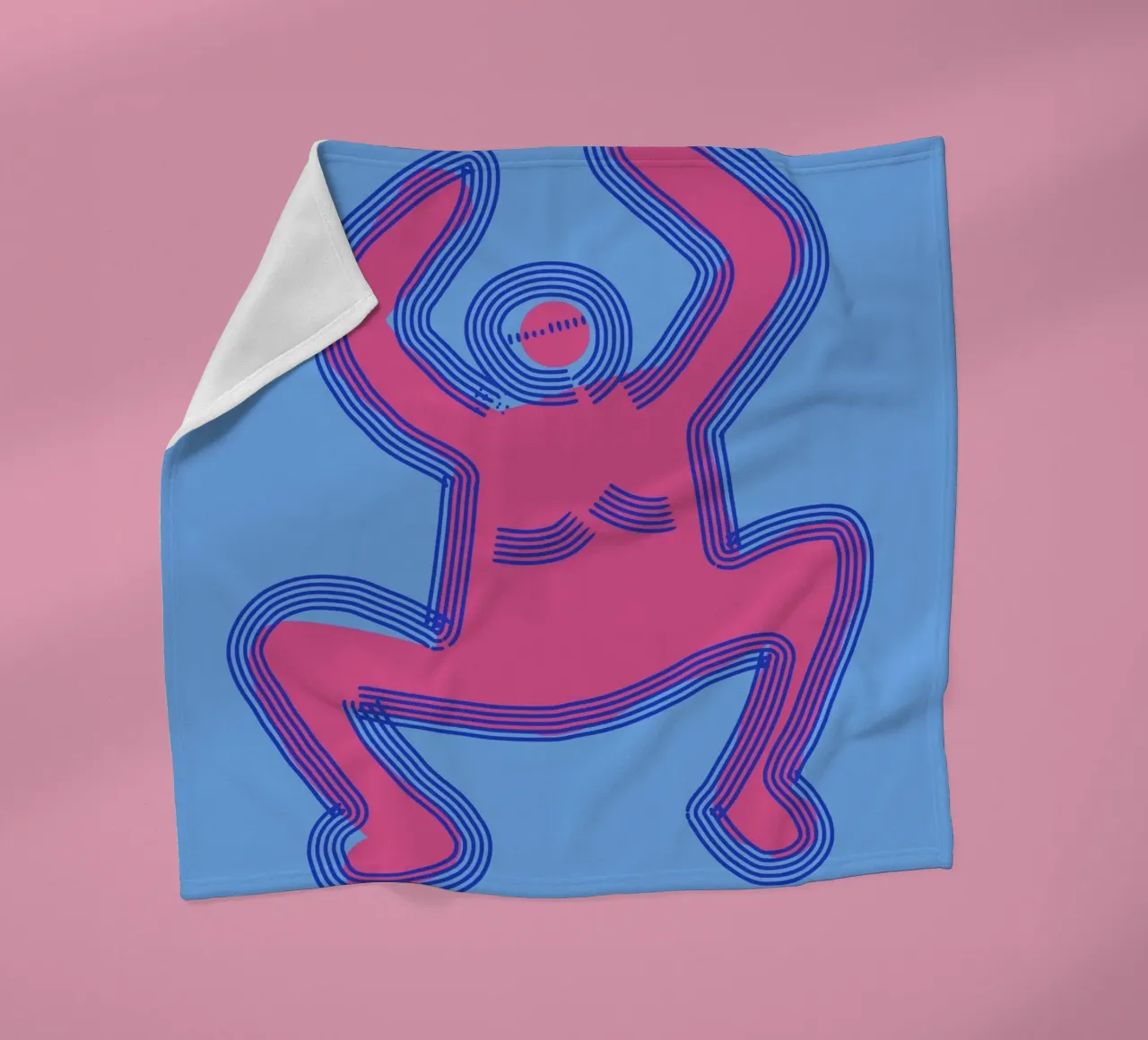 Popping groovy 04 coperta in pile da Little Dean