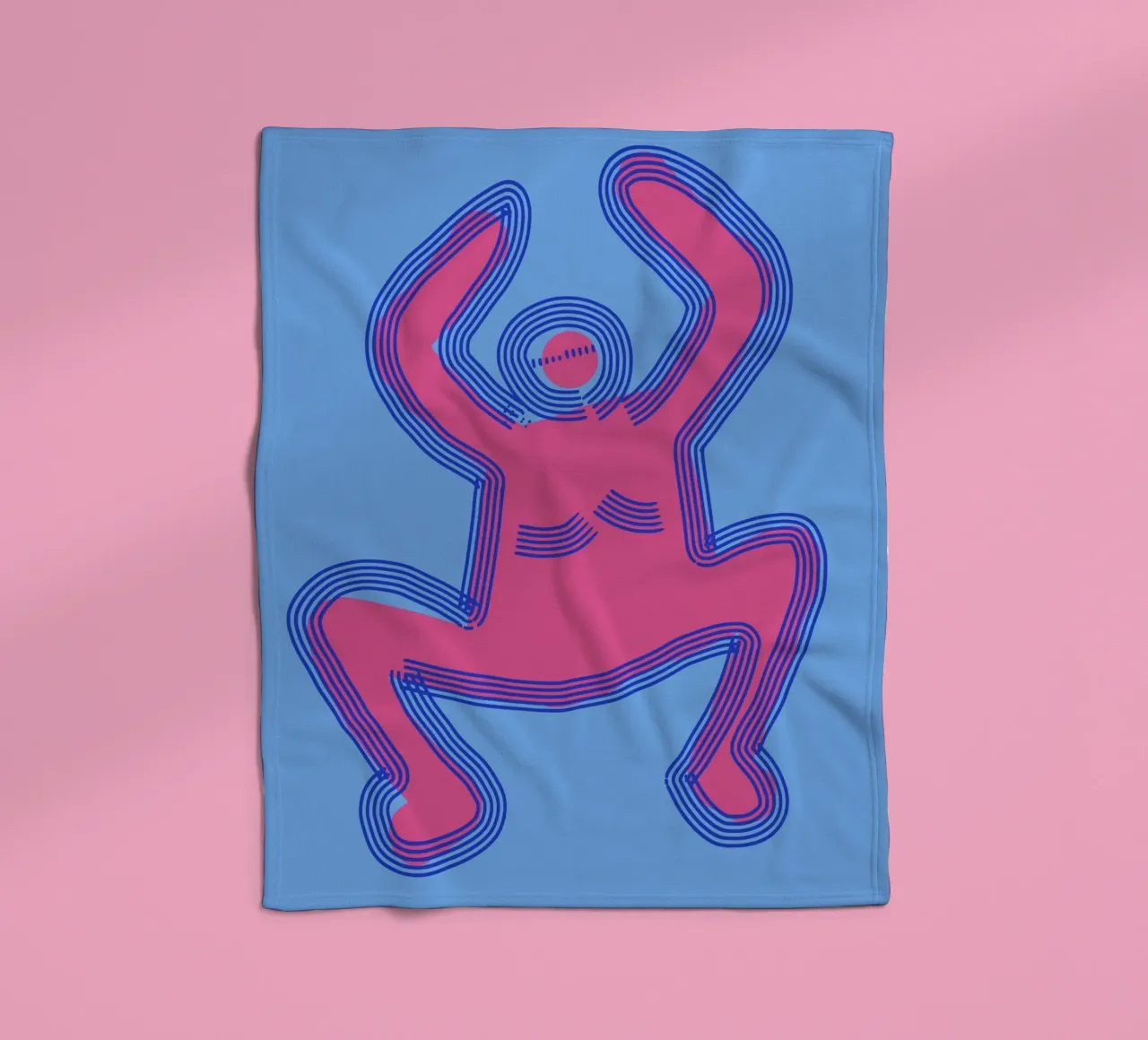 Popping groovy 04 coperta in pile da Little Dean