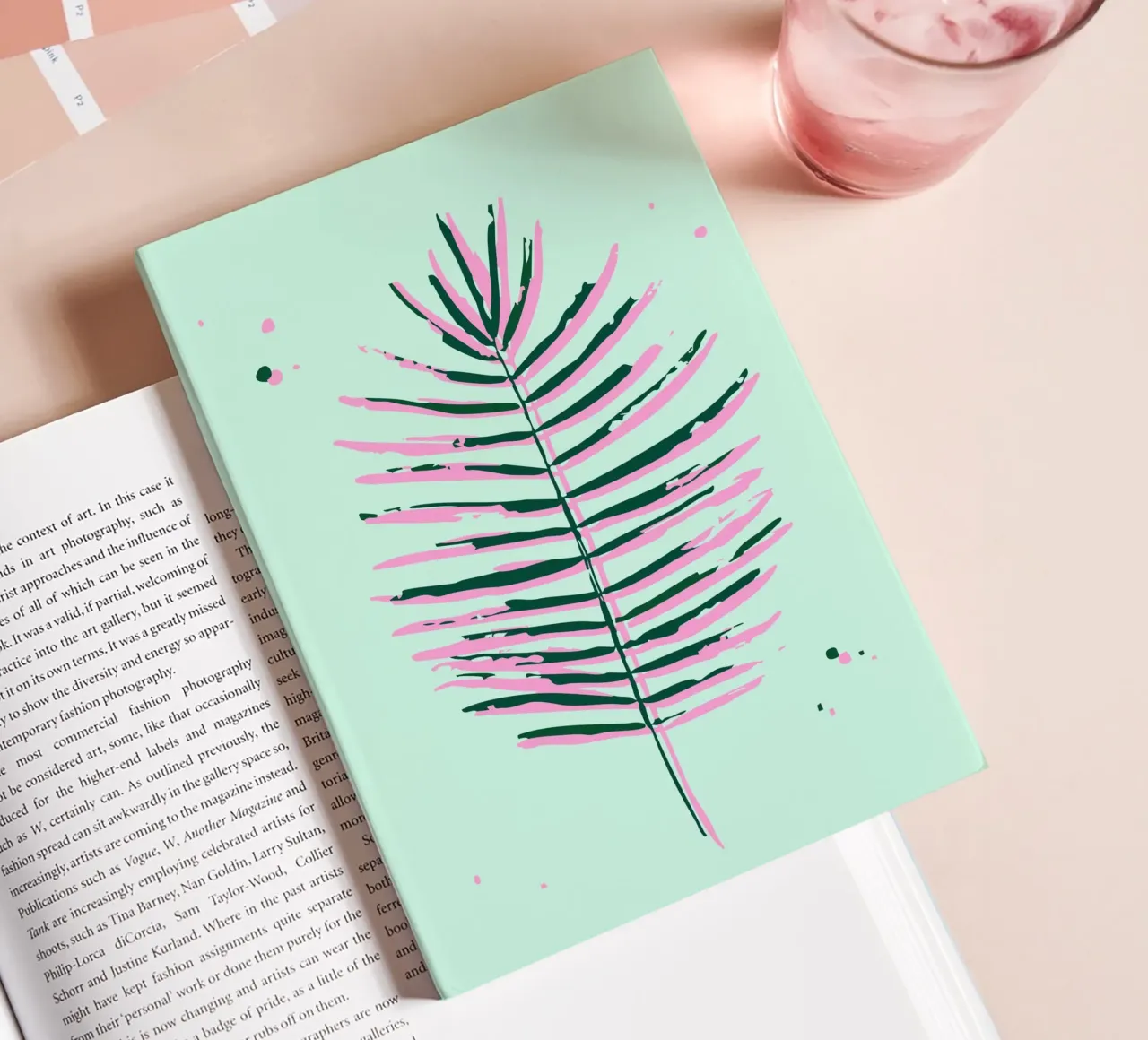 Palm Vibes notebook by Schuhmann Design