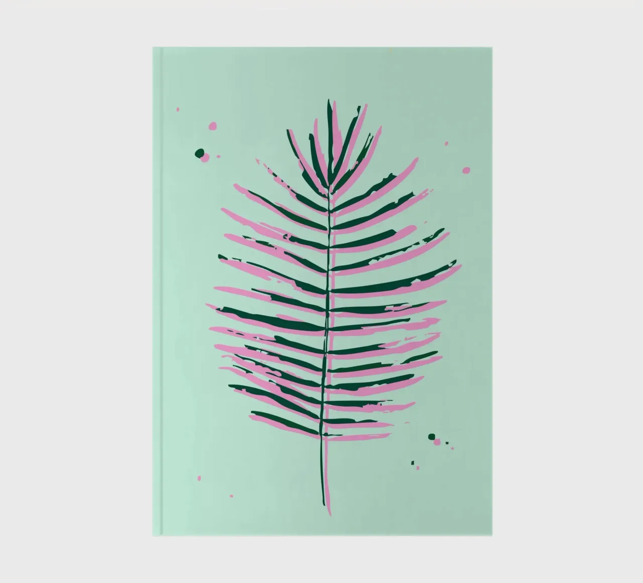 Palm Vibes notebook by Schuhmann Design