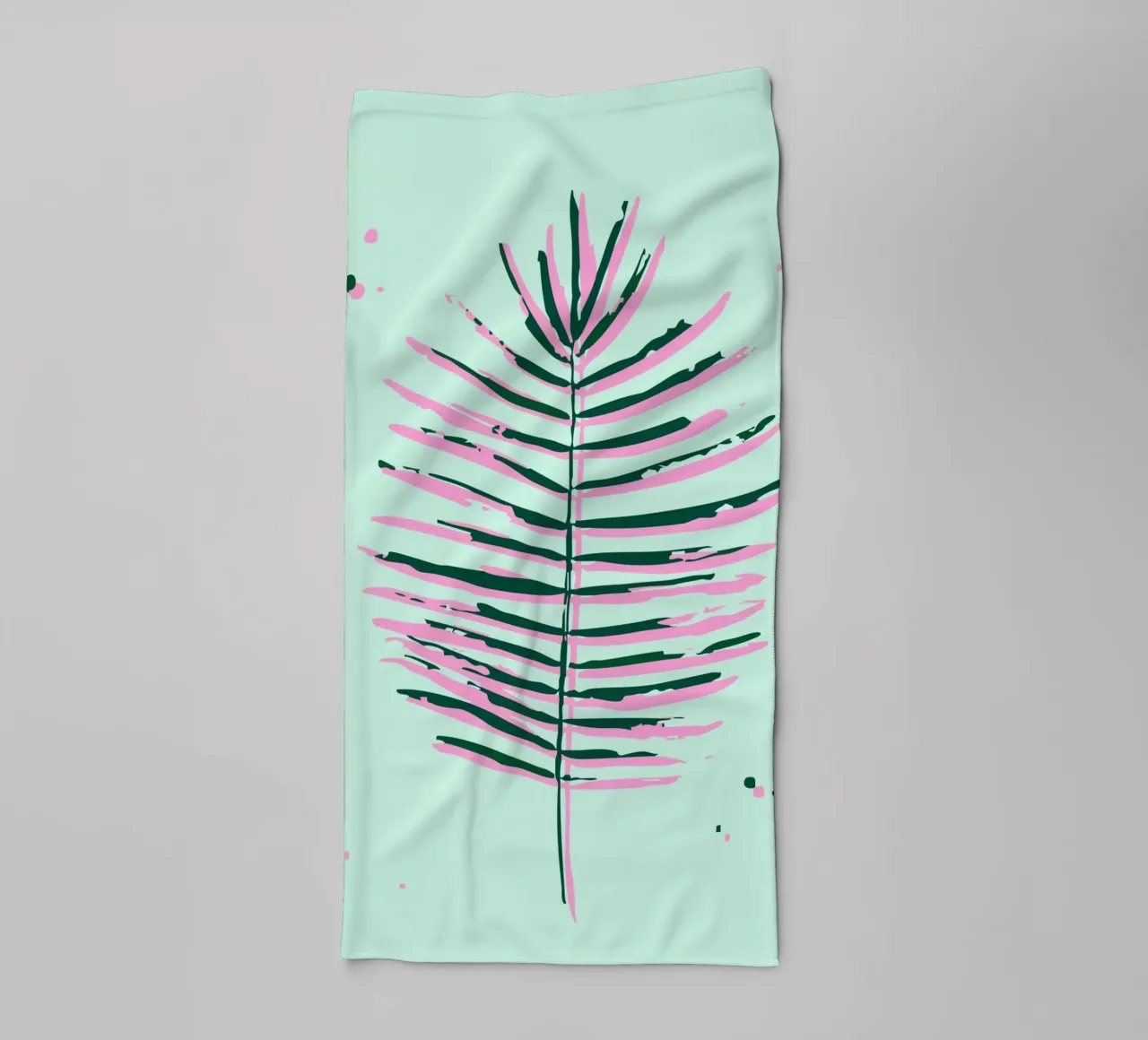 Palm Vibes towel by Schuhmann Design