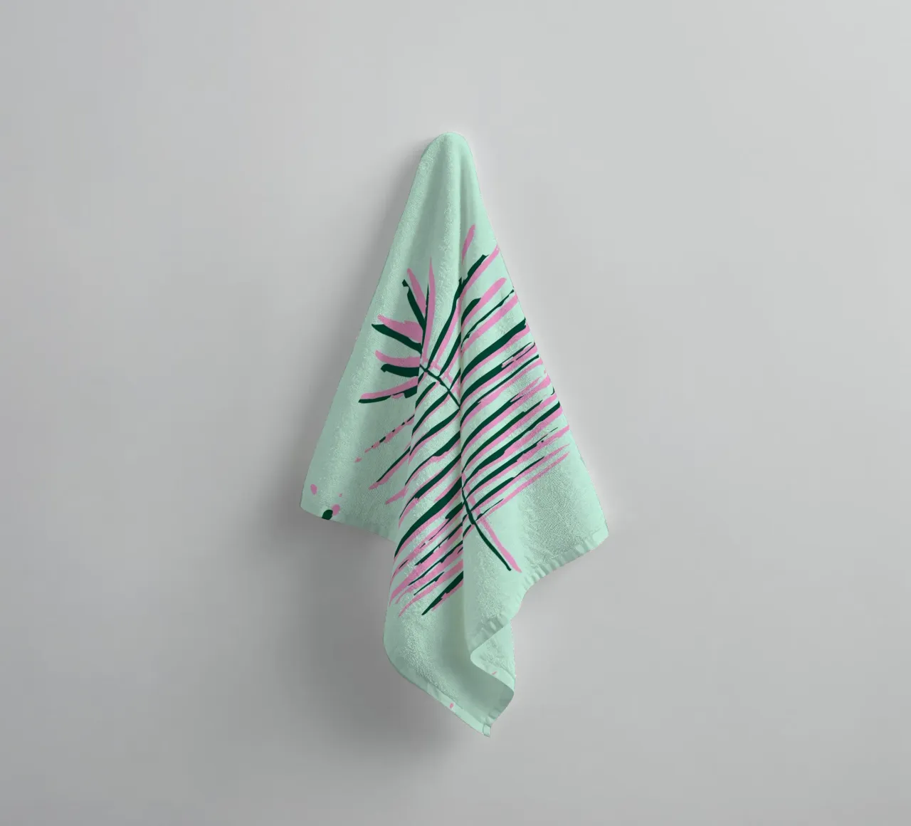 Palm Vibes towel by Schuhmann Design