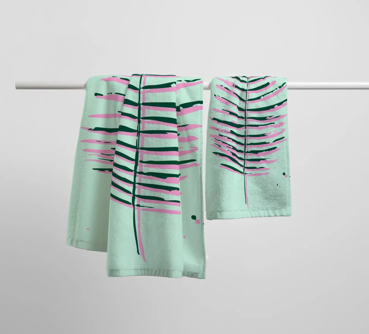 Palm Vibes towel by Schuhmann Design