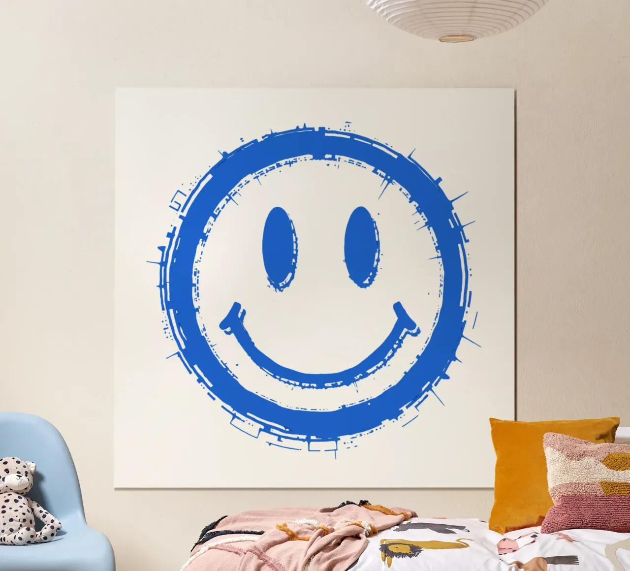 Emoji_StilA_4 poster con telaio in alluminio da AI-Portraits by LK