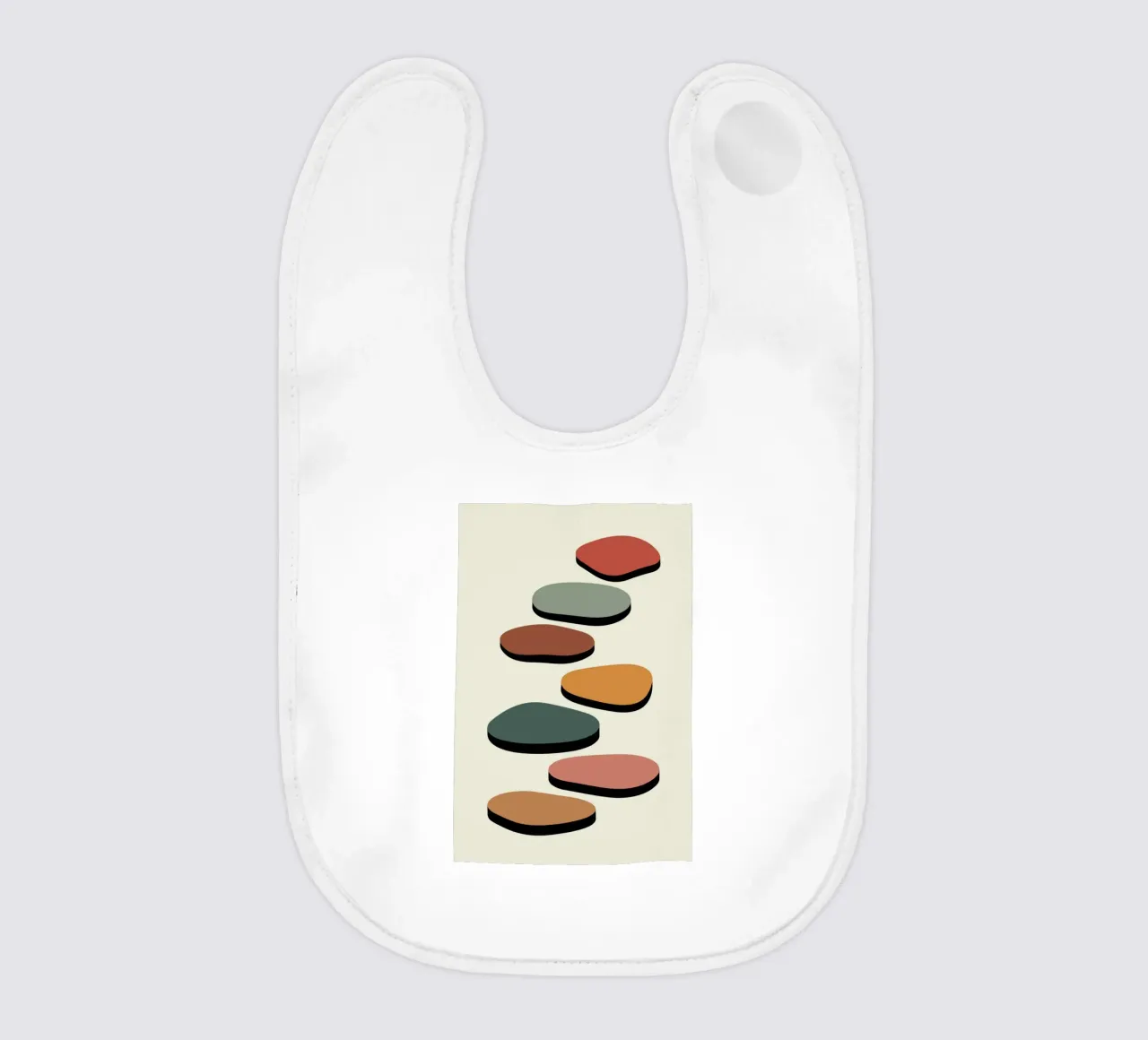 Diagonal Stepping Stones bavaglino da LisaArtes