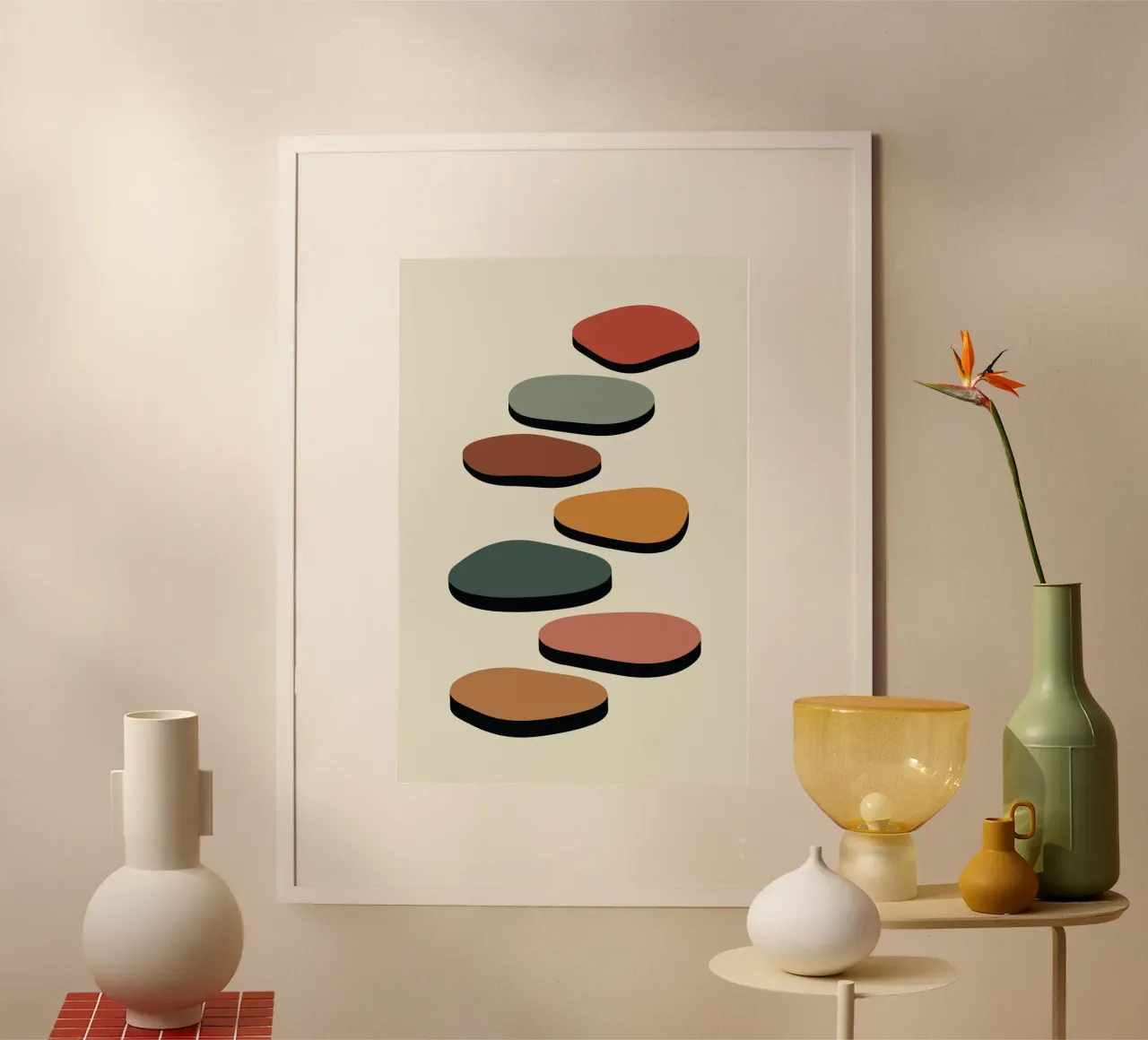 Diagonal Stepping Stones poster da LisaArtes