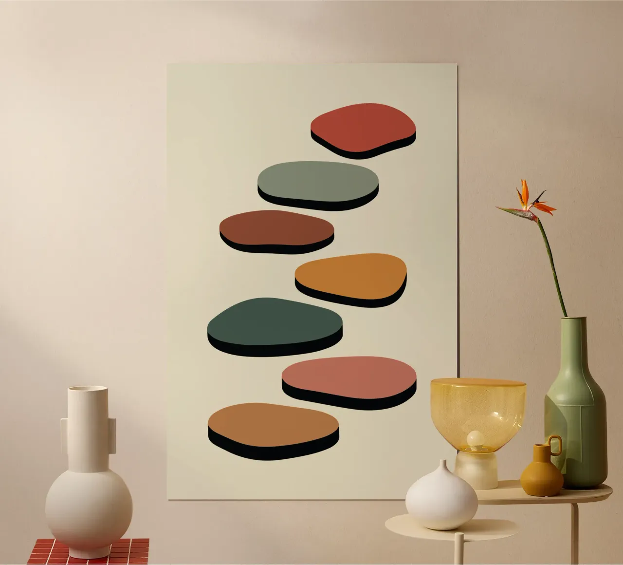 Diagonal Stepping Stones poster da LisaArtes