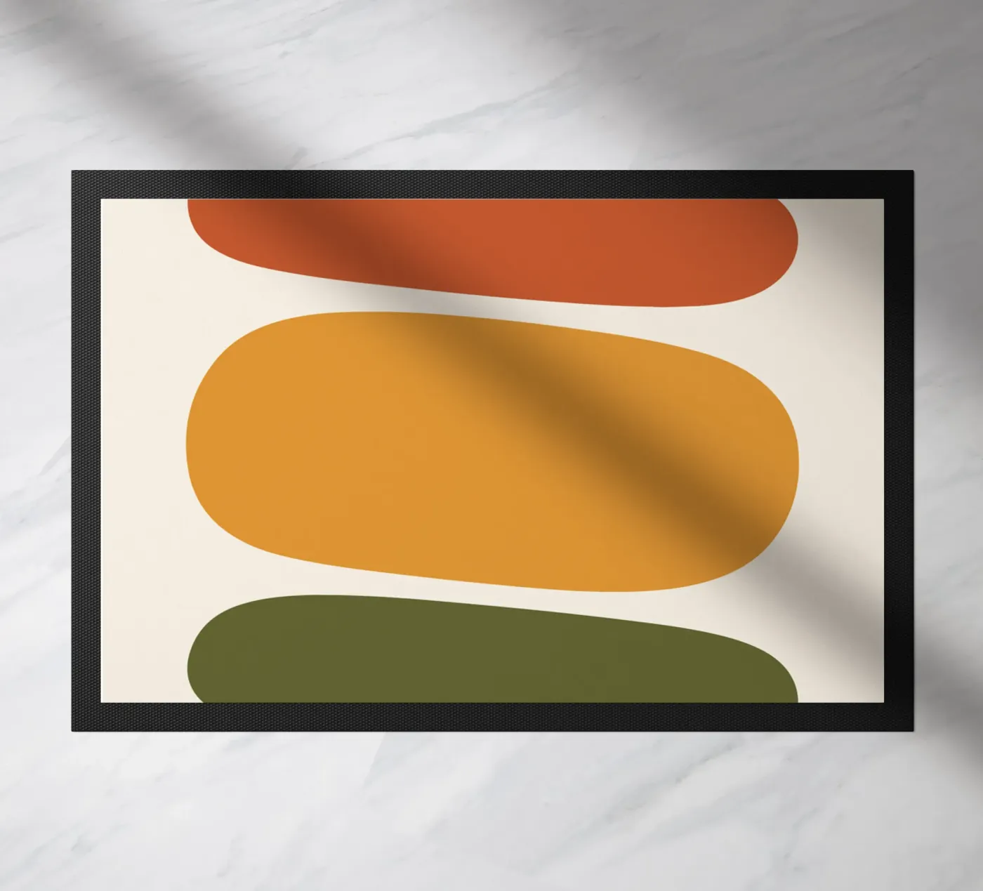 Disrupted Flow deurmat van LisaArtes