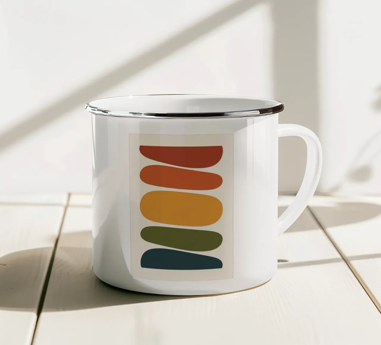 Disrupted Flow tazza in smalto da LisaArtes